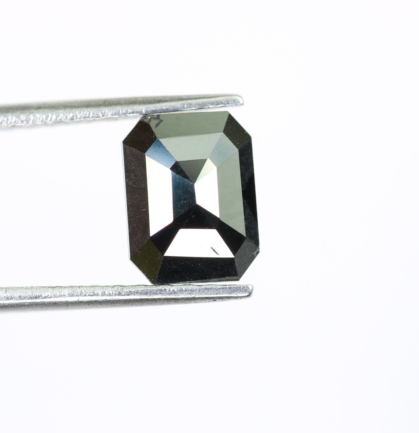 1.10 CT Natural Loose Emerald Salt and Pepper-Emerald Cut For Jewelry-Emerald Diamonds-Gıfts for her-Sale Offer-LABORDAY Offer -Special Gift