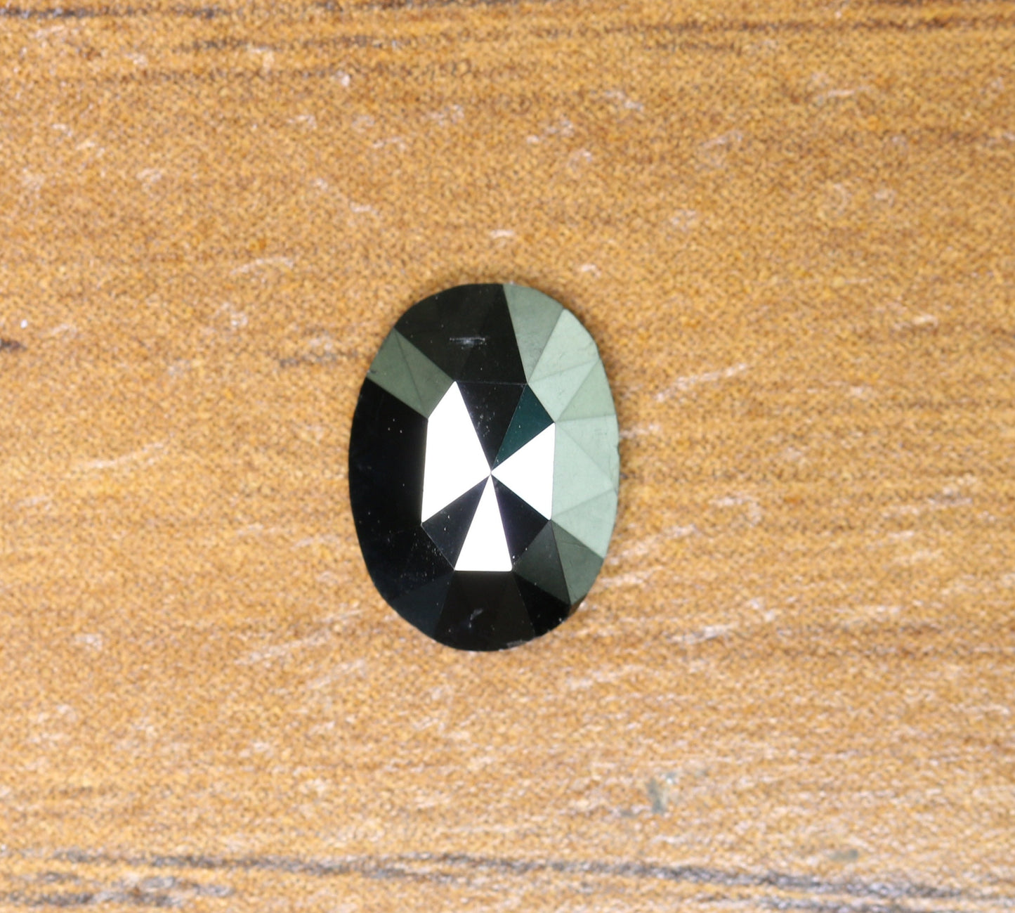 0.97 CT Fancy Black Oval Diamond | Loose Polished Oval Shape for Engagement Ring | Gold Ring Diamond