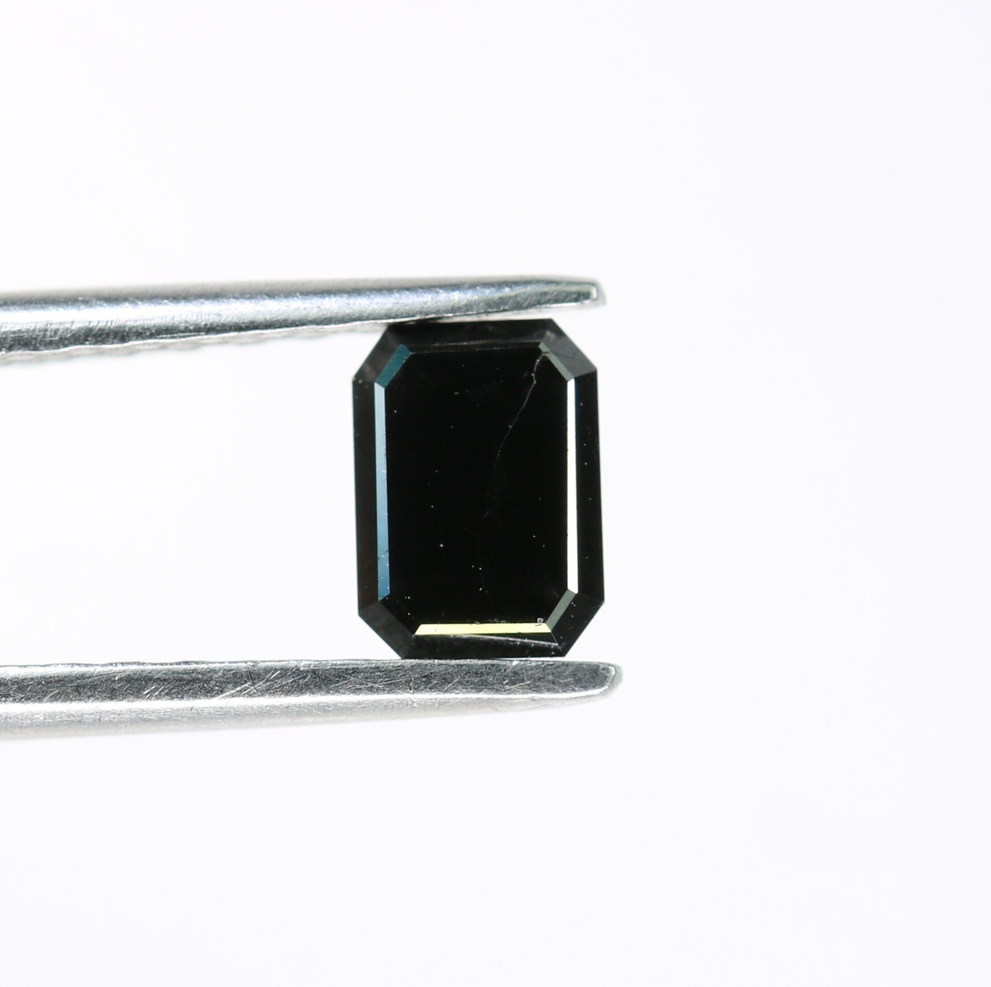 0.66 CT Natural Loose Emerald Cut Salt & Pepper Diamond - Unique Gift for Her - Labor Day Sale