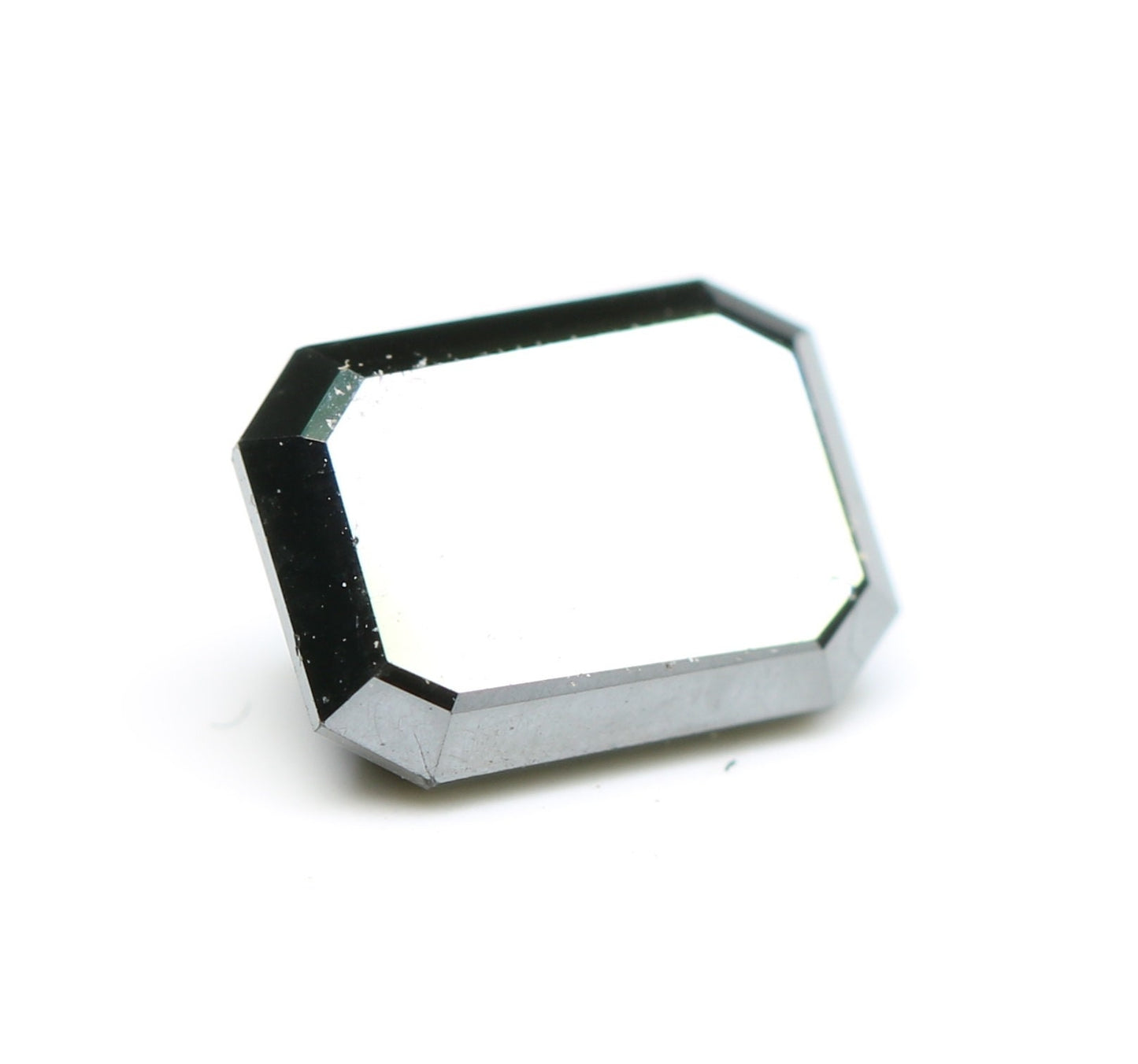 0.66 CT Natural Loose Emerald Cut Salt & Pepper Diamond - Unique Gift for Her - Labor Day Sale