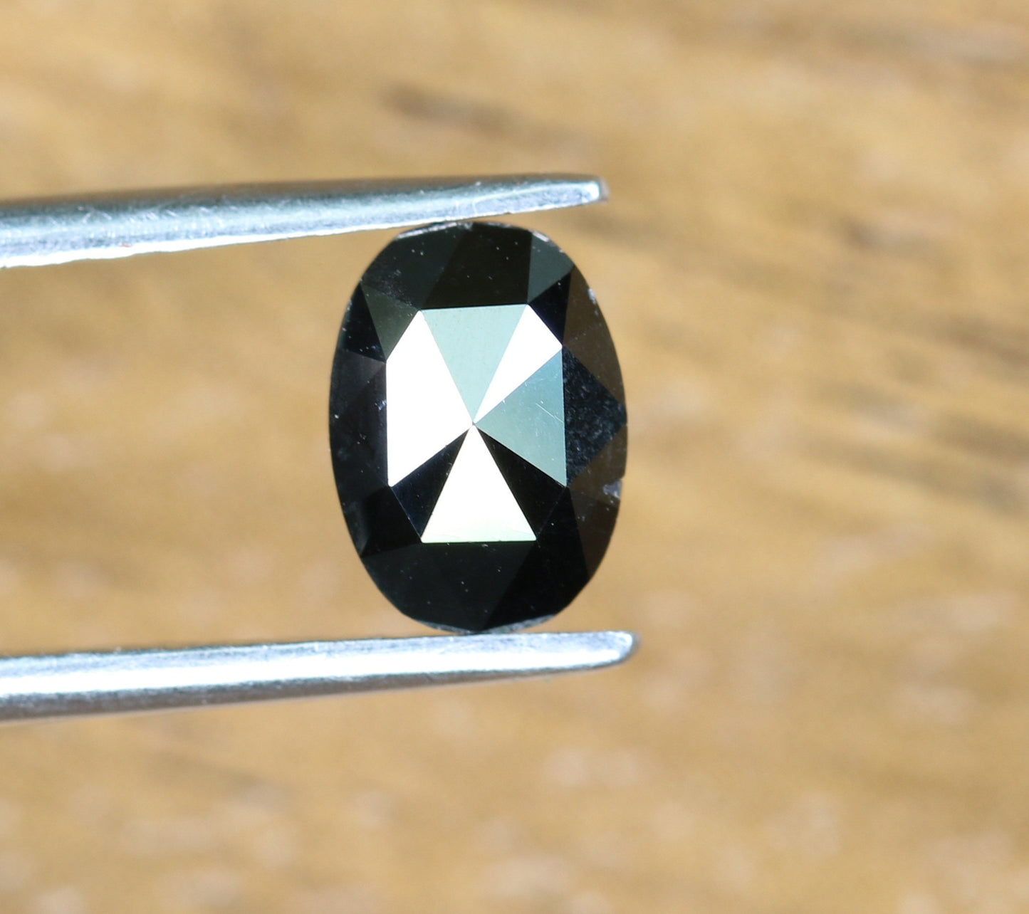 0.75 CT Natural Loose Oval Black Salt and Pepper Diamond | Ideal for Engagement Ring, Wedding Ring, Earring Pair