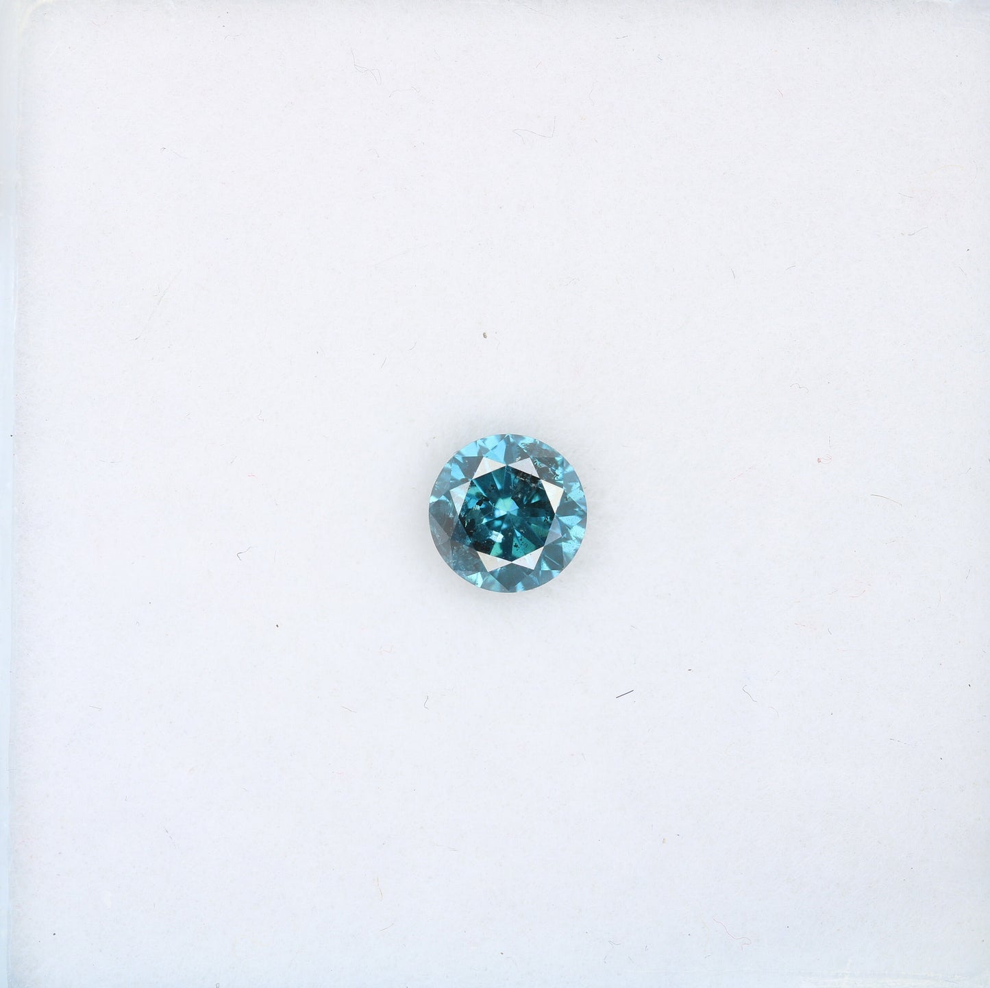 0.56 CT Stunning Round Brilliant Cut Fancy Blue Diamond | Ideal for Engagement Rings and Gold Jewelry | Premium Quality Loose Gemstone