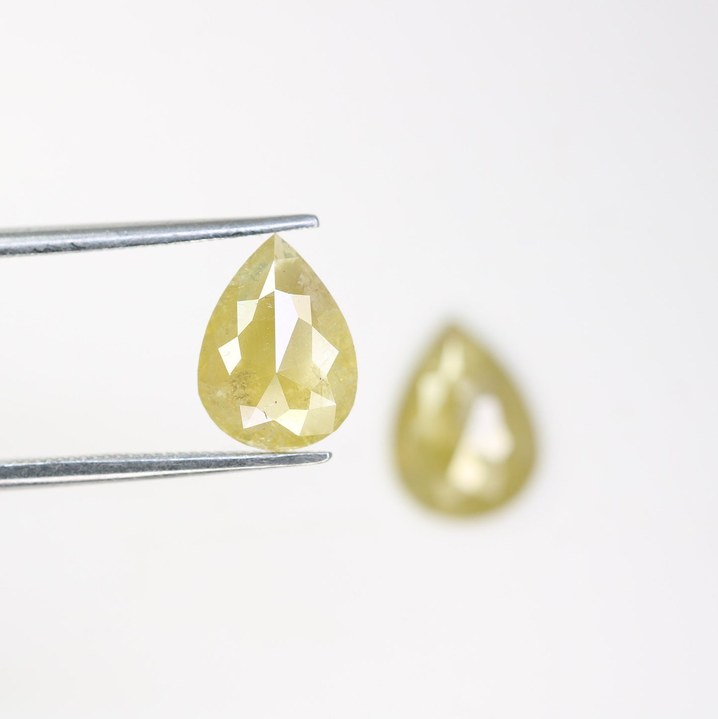 Pear Loose Pair Salt and Pepper Diamond, Natural Loose Diamond, Fancy Diamond for Wedding Ring & Earring, jewelry gift for women Diamonds