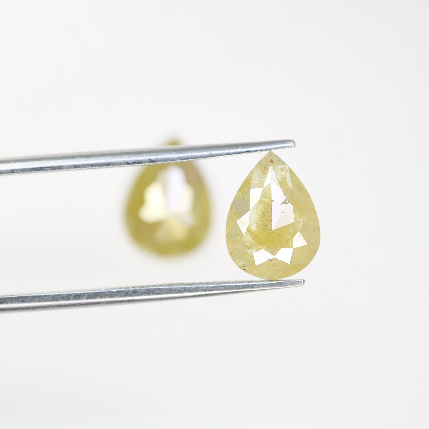 Pear Loose Pair Salt and Pepper Diamond, Natural Loose Diamond, Fancy Diamond for Wedding Ring & Earring, jewelry gift for women Diamonds