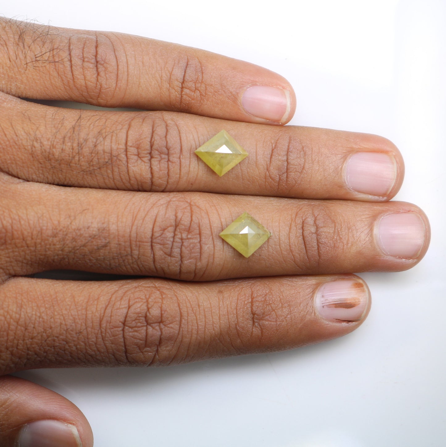 Kite Cut Loose Pair Salt and Pepper Diamond, Natural Loose Diamond, Fancy Diamond for Wedding Ring & Earring, jewelry gift for women