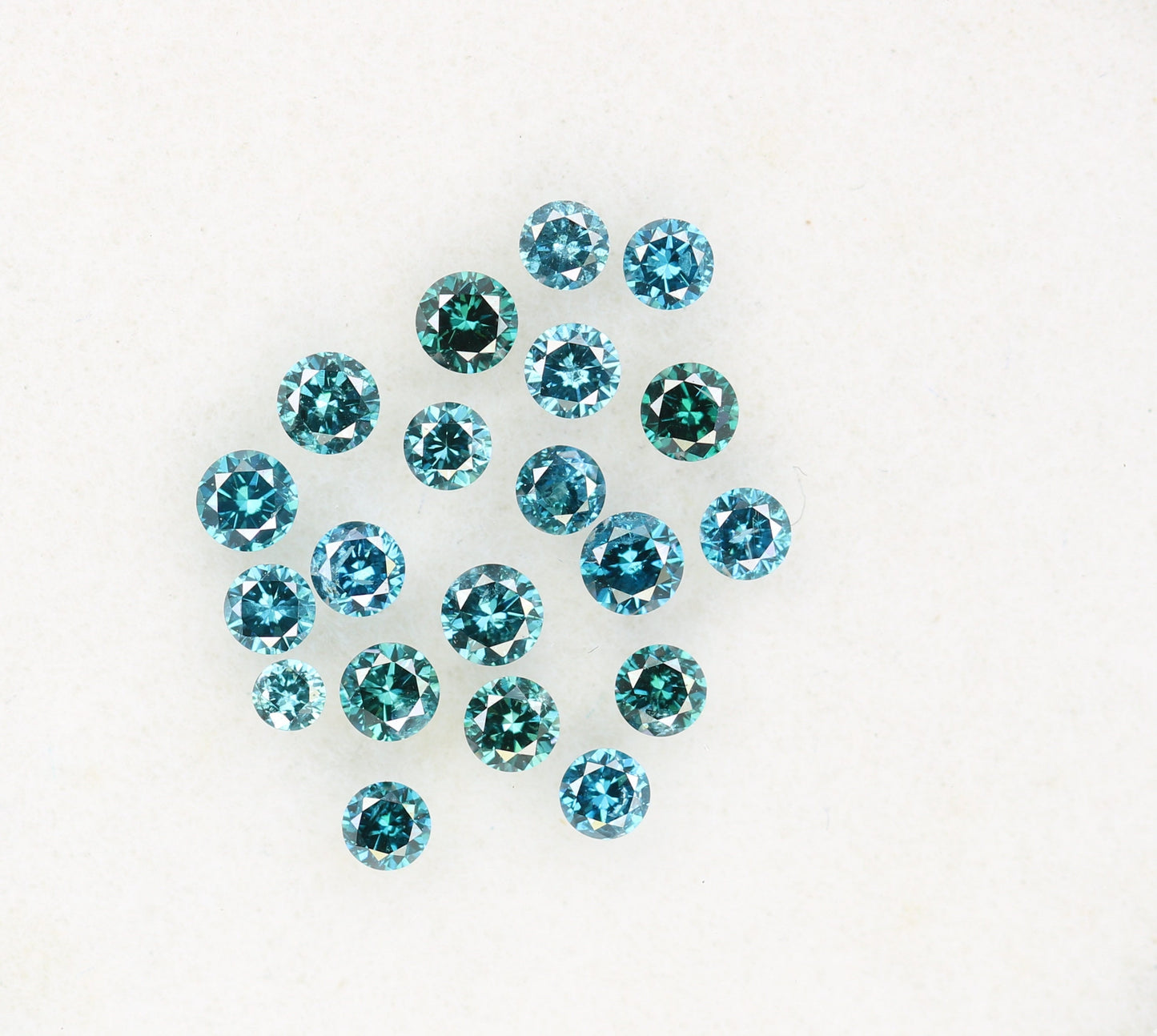 0.56 CT Fancy Round Brilliant Cut Treated Blue Diamond |Ideal for Wedding Jewelry, Engagement Rings, and Gifts |Perfect for Wife or Birthday