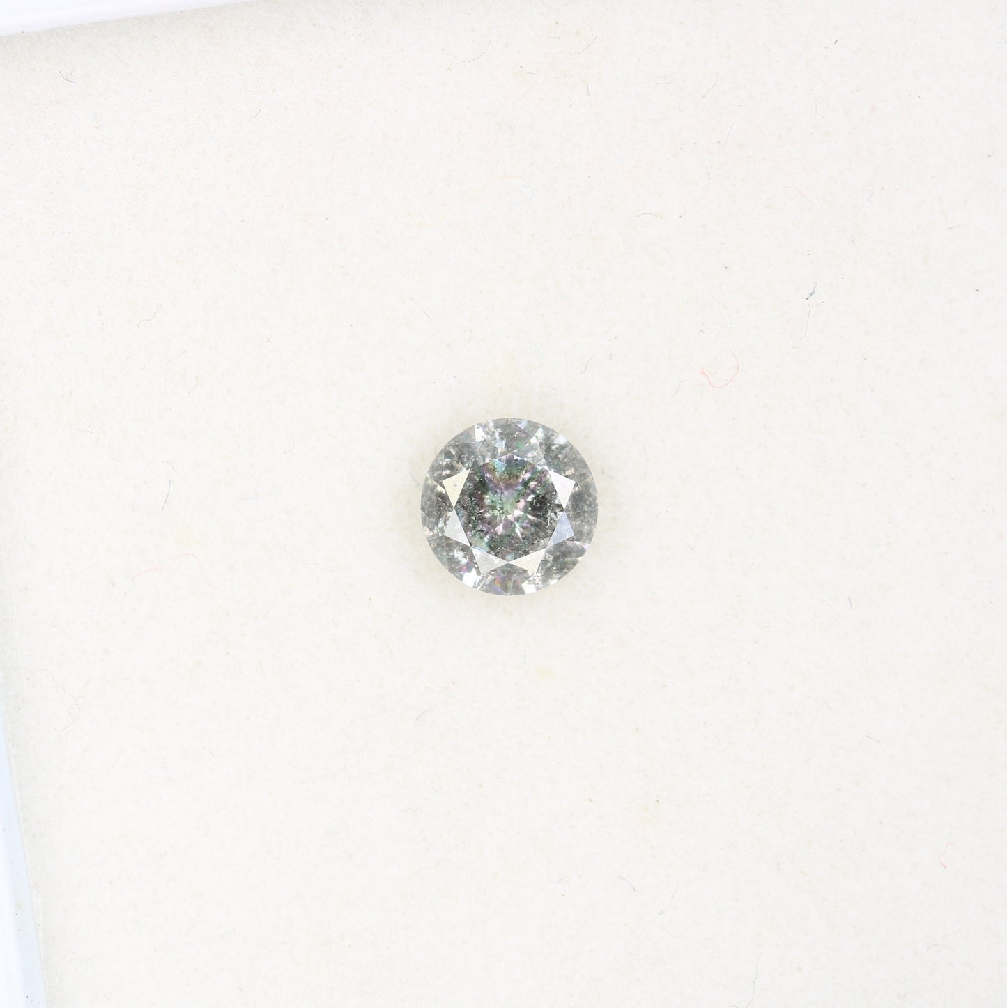 0.51 CT Natural Round Brilliant Cut Salt and Pepper Diamond | Ideal for Wedding Jewelry, Engagement Rings,Gold Rings | Perfect Gift for Wife