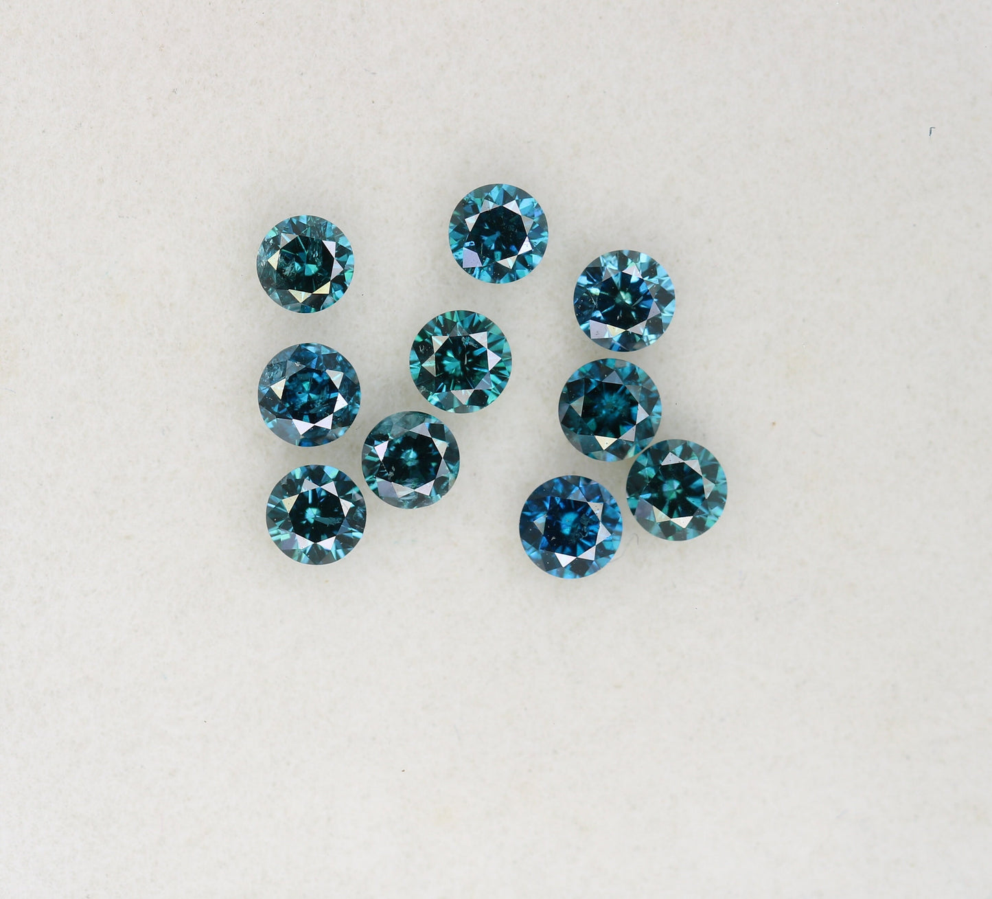 0.87 CT Fancy Blue Round Brilliant Cut Diamond | Ideal for Engagement Rings, Bezel Set Rings, and Diamond Earrings |Perfect Anniversary Gift