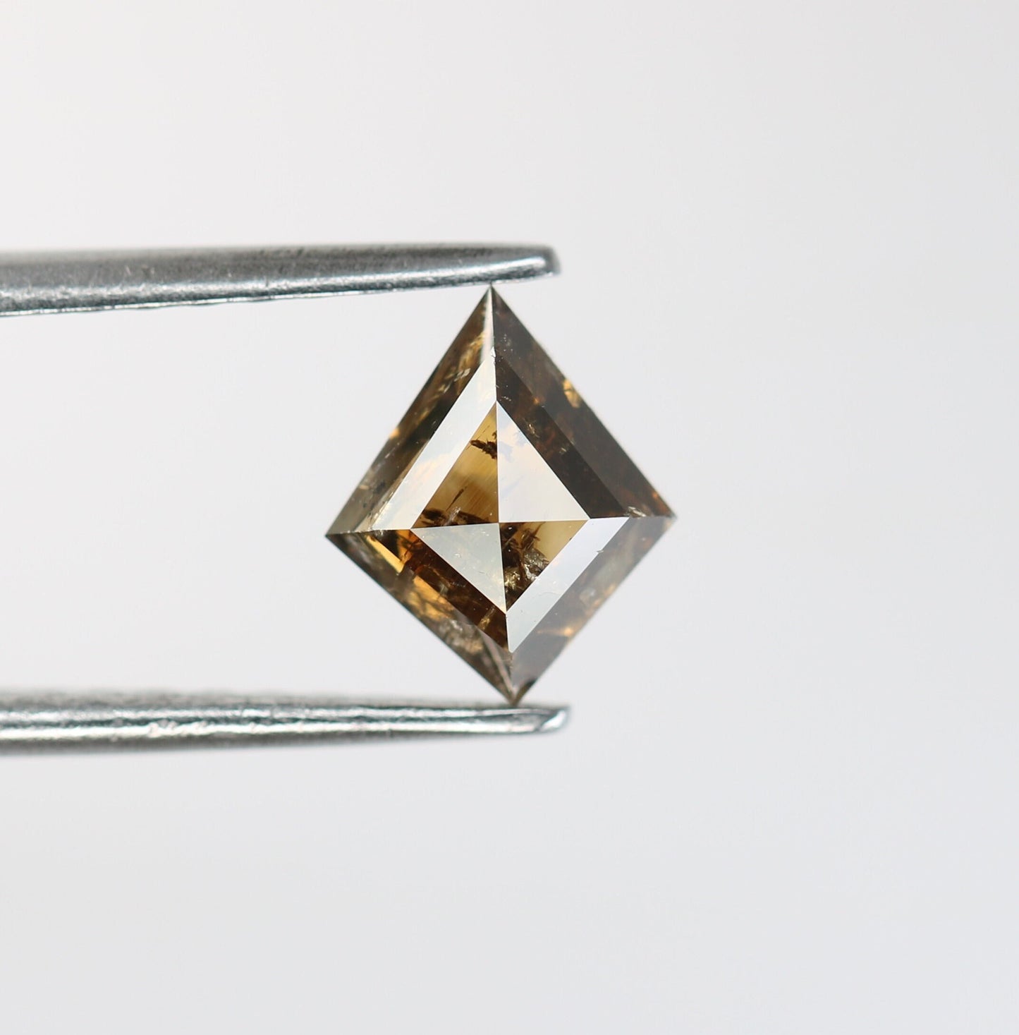 1.05 CT Shape Salt and Pepper Kite Shape - Natural Kite shape Loose Diamond -For 14k Gold Jewelry - Christmas Gift - LABORDAY Offer