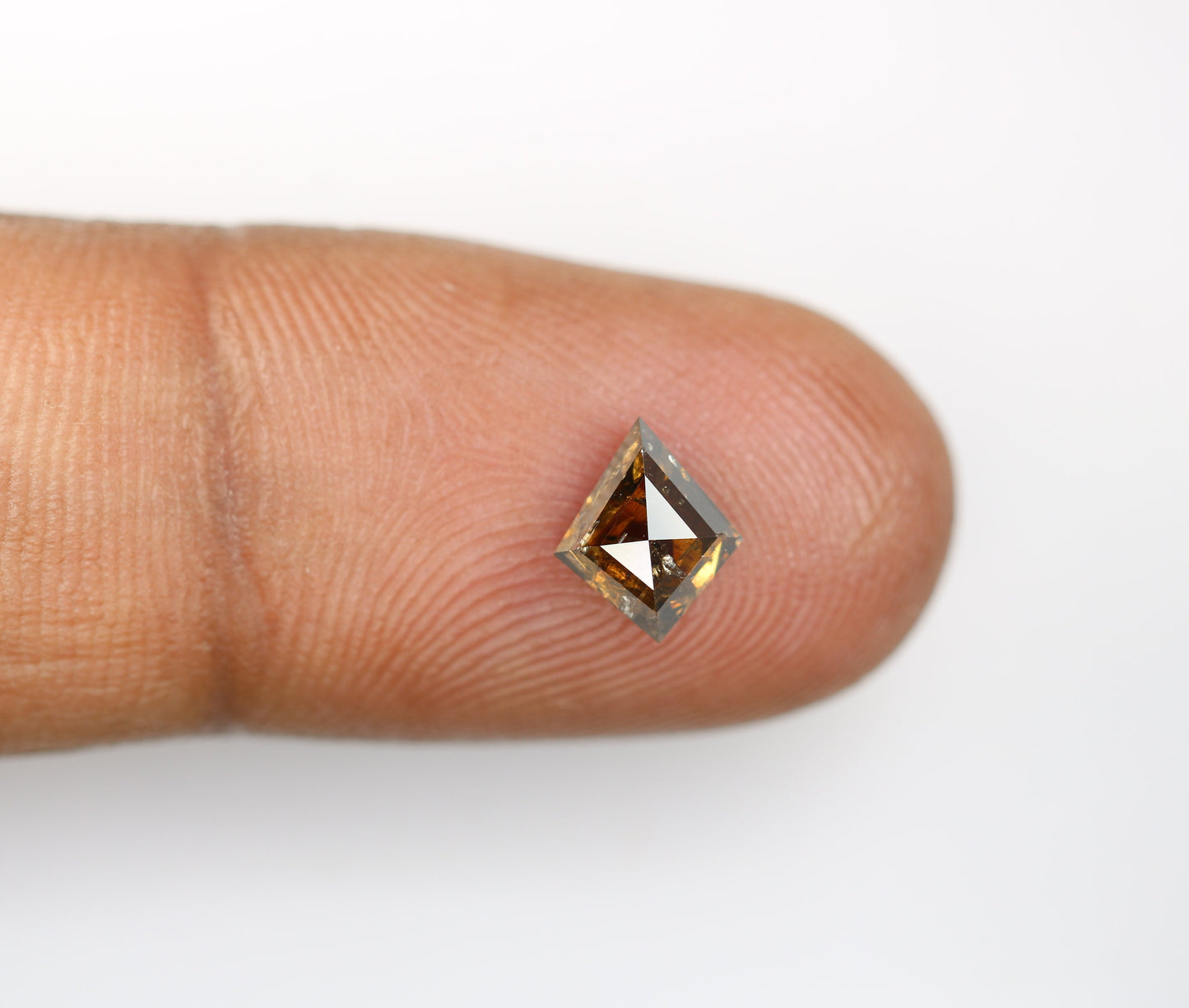 1.05 CT Shape Salt and Pepper Kite Shape - Natural Kite shape Loose Diamond -For 14k Gold Jewelry - Christmas Gift - LABORDAY Offer