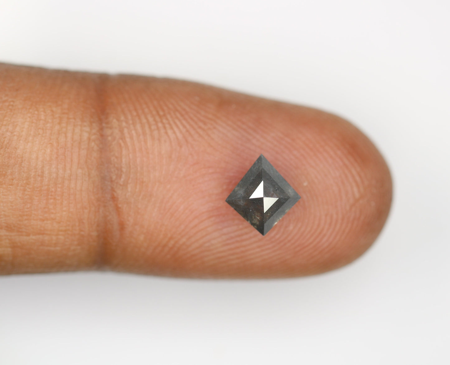 1.18 CT Shape Salt and Pepper Kite Shape - Natural Kite shape Loose Diamond -For 14k Gold Jewelry - Christmas Gift - LABORDAY Offer