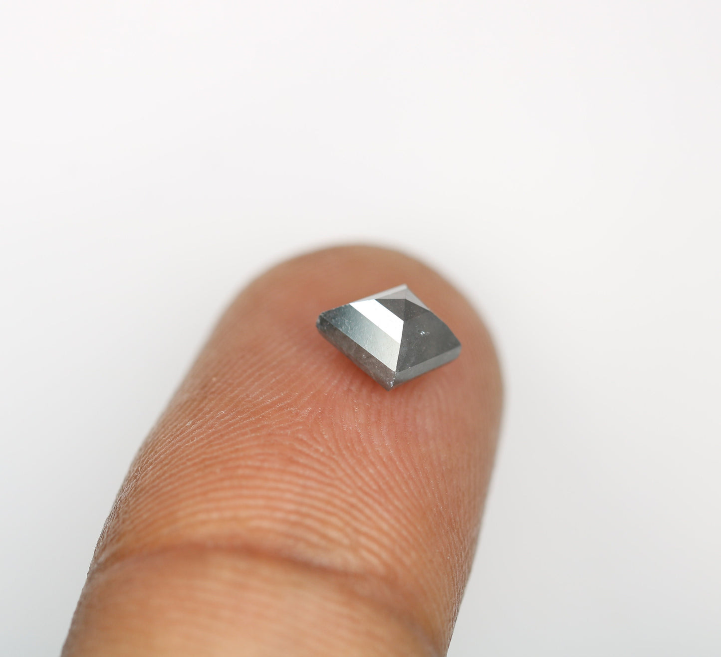 1.18 CT Shape Salt and Pepper Kite Shape - Natural Kite shape Loose Diamond -For 14k Gold Jewelry - Christmas Gift - LABORDAY Offer