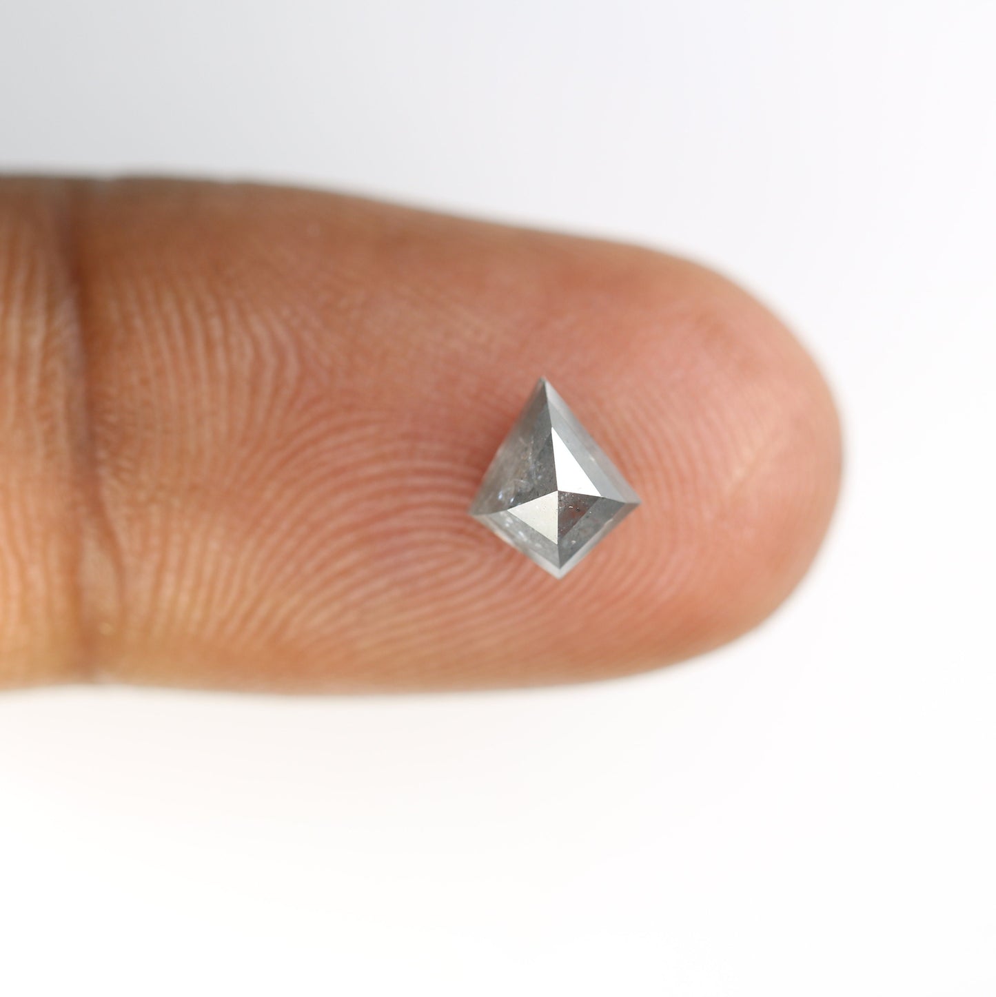 1.08 CT Shape Salt and Pepper Kite Shape - Natural Kite shape Loose Diamond -For 14k Gold Jewelry - Christmas Gift - LABORDAY Offer
