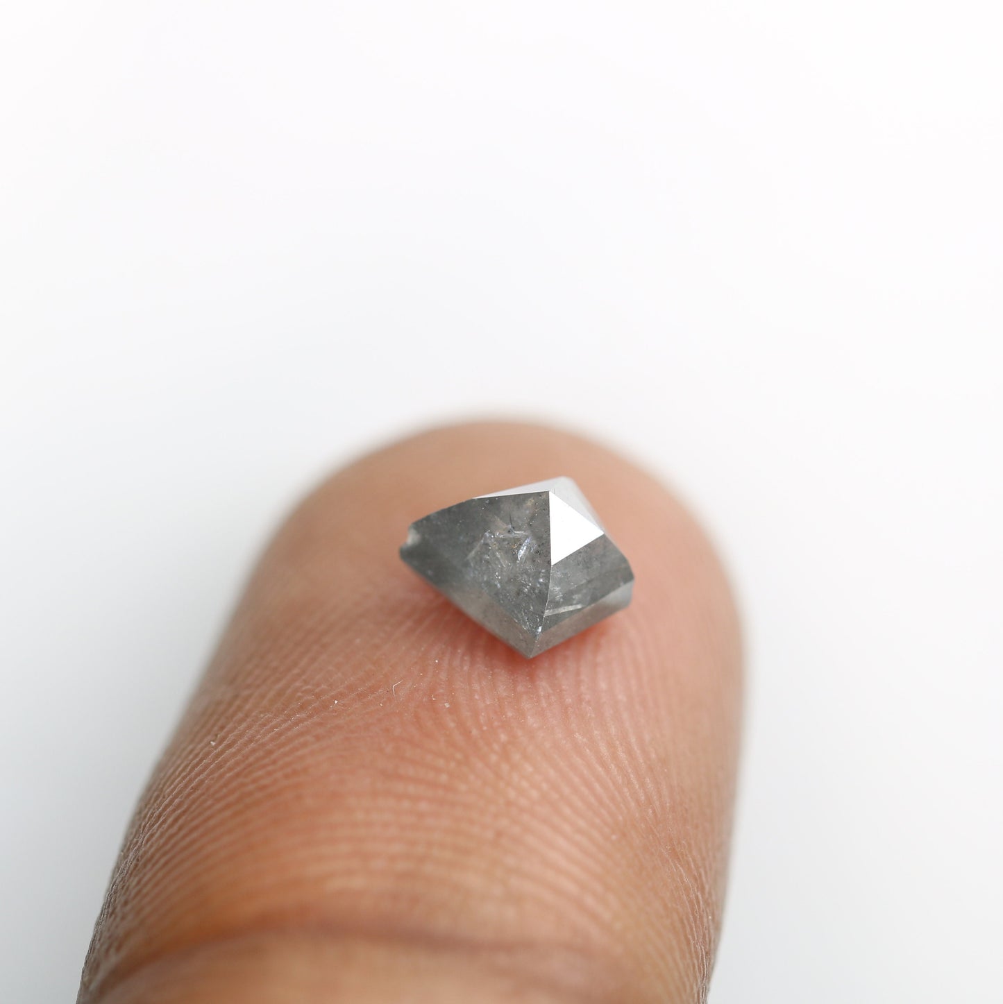 1.08 CT Shape Salt and Pepper Kite Shape - Natural Kite shape Loose Diamond -For 14k Gold Jewelry - Christmas Gift - LABORDAY Offer