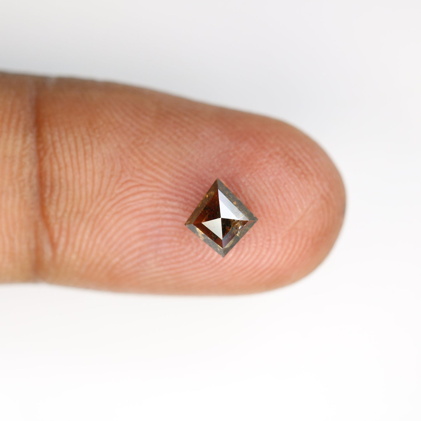 0.81 CT Shape Salt and Pepper Kite Shape - Natural Kite shape Loose Diamond -For 14k Gold Jewelry - Christmas Gift - LABORDAY Offer