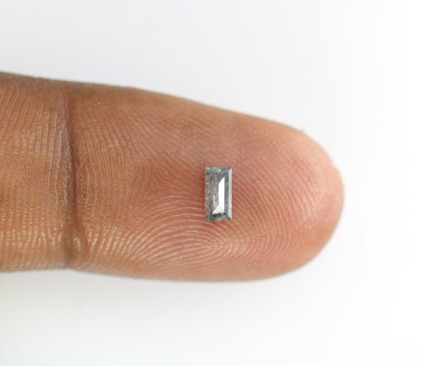 0.29 CT Baguette Shape Salt And Pepper Diamond | Natural Loose Black/Grey Diamonds For Weeding & Earring | For pendant | For Bracelet