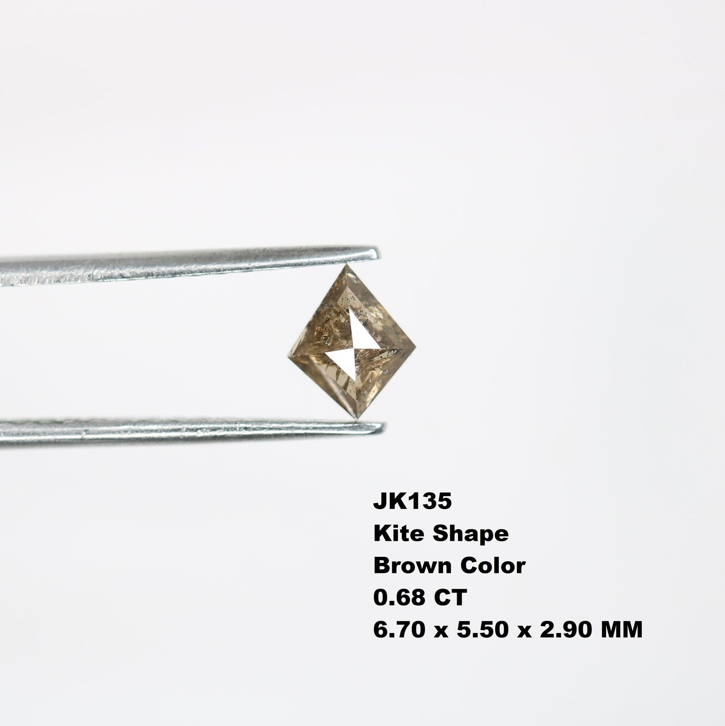 0.68 CT Gorgeous Kite Shape Brown Color Diamond For Wedding Jewelry | Anniversary Gift | Customized Jewelry Making | Gift For Girl Friend