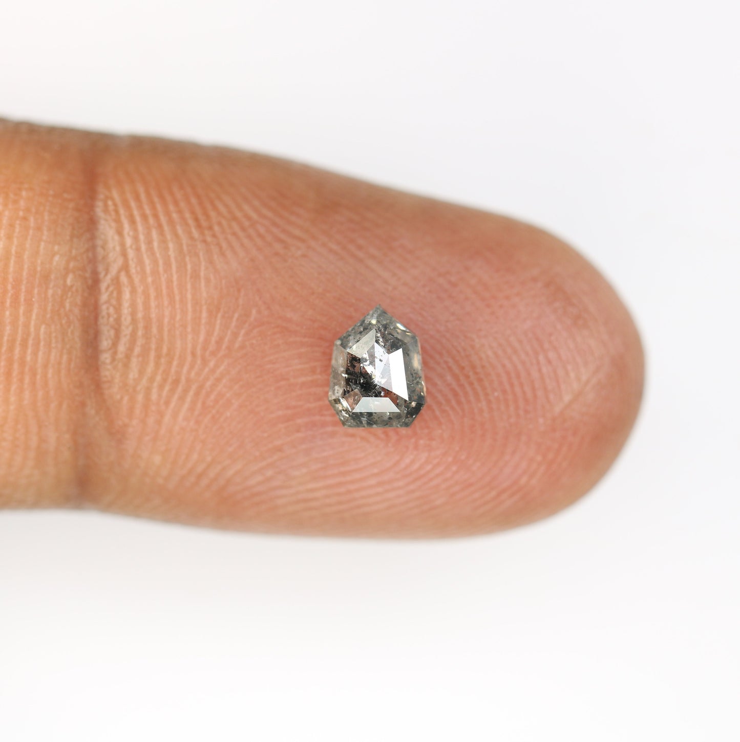 Salt and Pepper Hexagon Cut - Natural Loose Hexagon Shape -Unique Diamond for Ring - Special Gift for Her - Wholesaler of Diamond