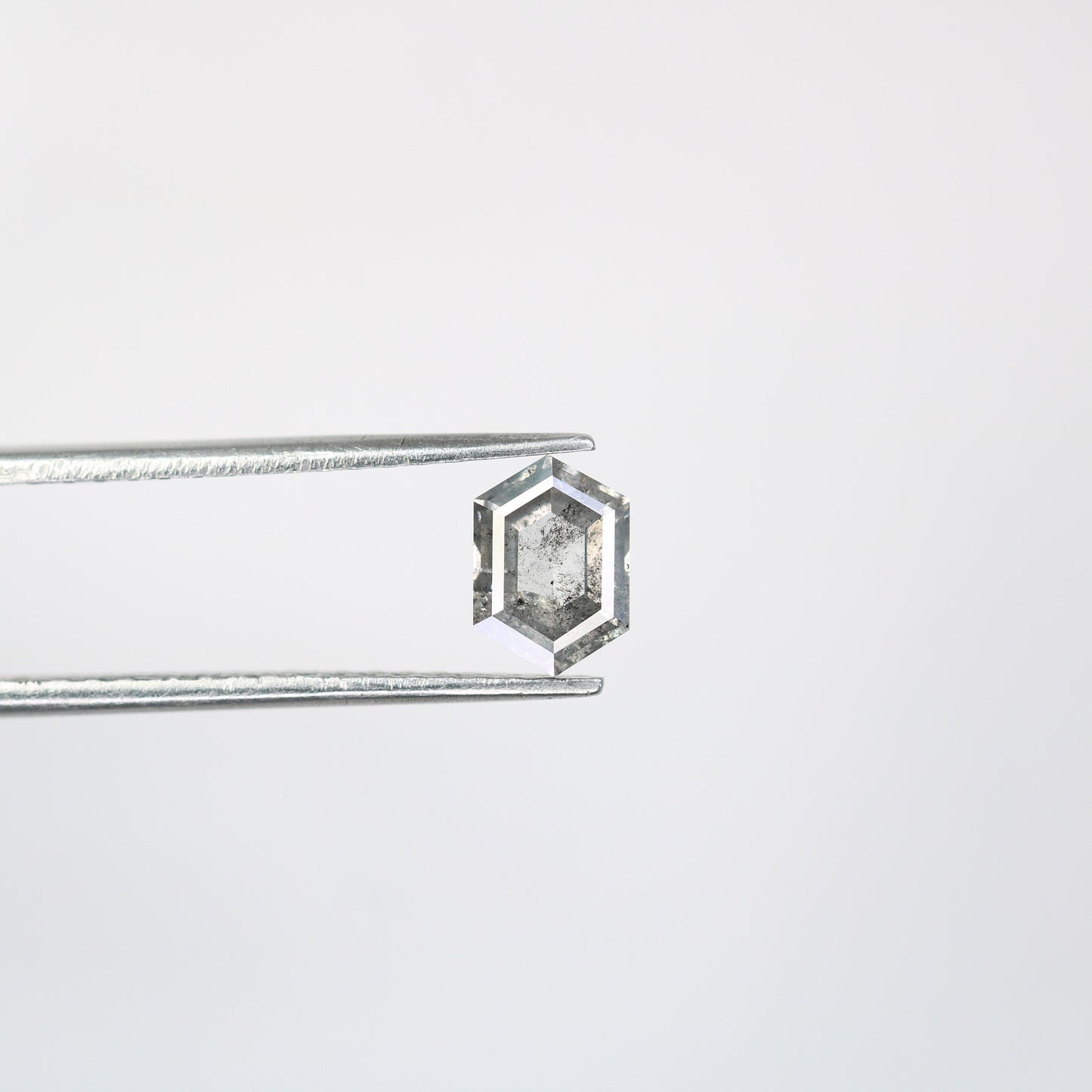 0.99 CT Salt and Pepper Hexagon Cut - Natural Loose Hexagon Shape -Unique Diamond for Ring - Special Gift for Her - Wholesaler of Diamond