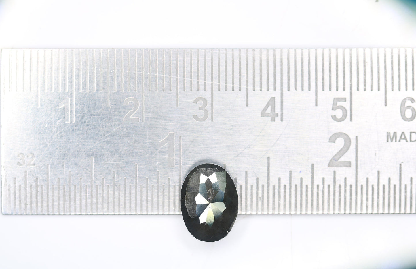 1 CT Natural Oval Salt and Pepper Rustic Diamond for Engagement Ring, Perfect Gift for Girlfriend, Sister, Anniversary