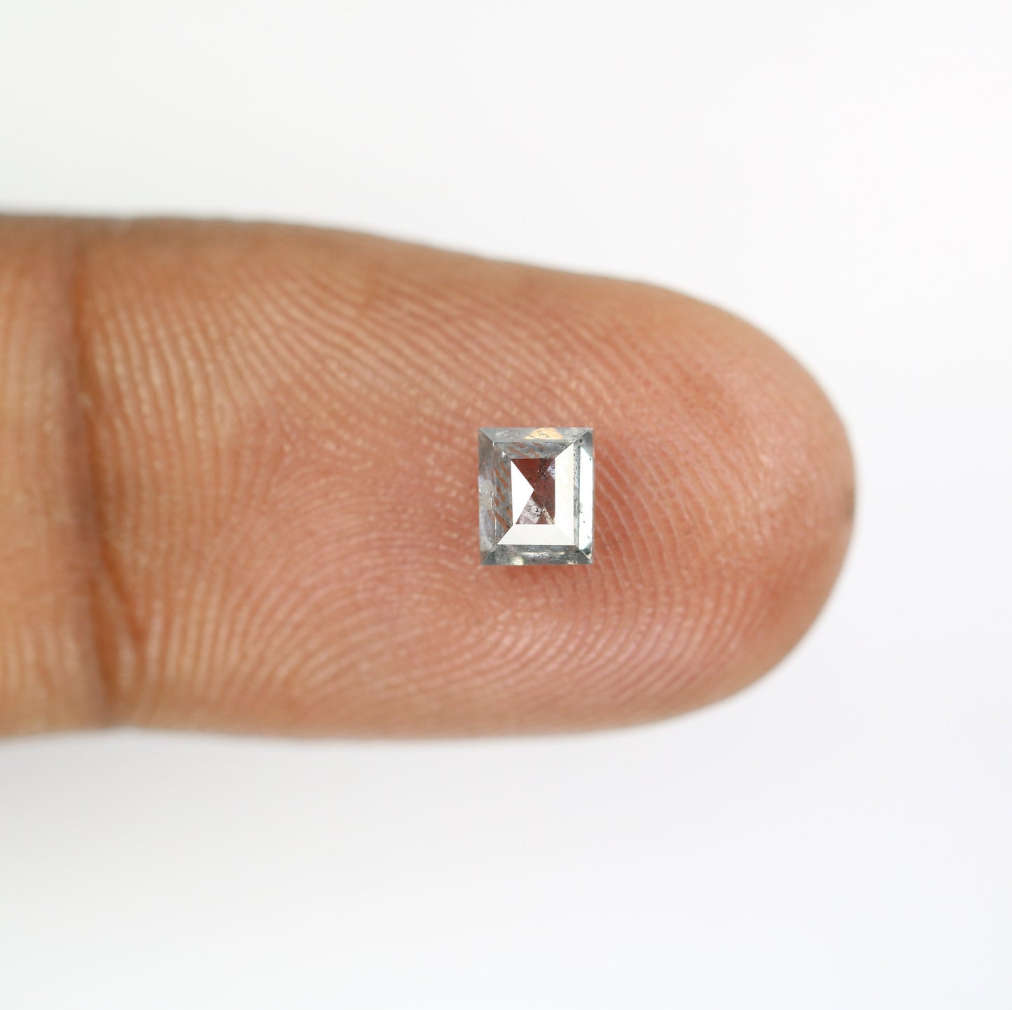 0.61 CT Elegant Salt And Pepper Square Shape Diamond For Wedding Ring | Jewellery For Multiple Occasions | Gift For Wife | Anniversary Gift