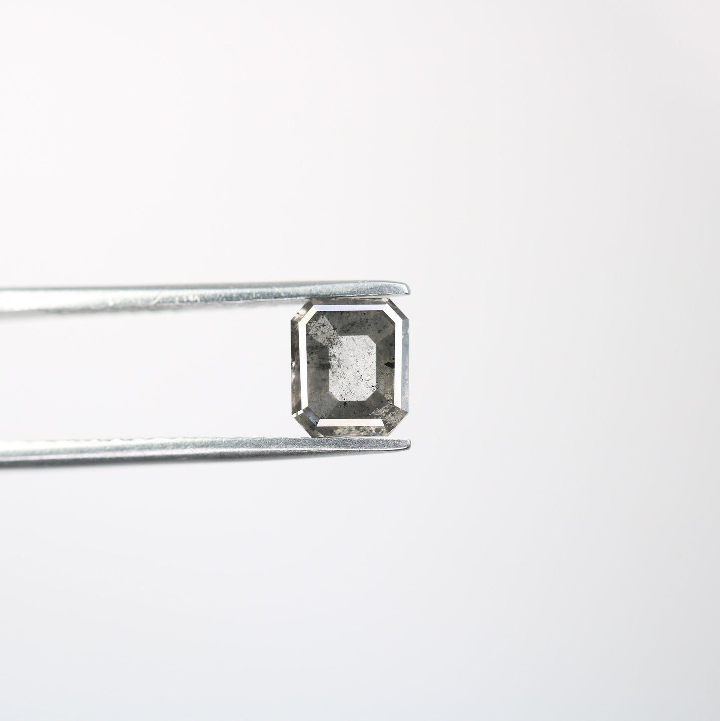1.06 CT Emerald Cut Loose Diamond - Salt and Pepper Emerald Shape Diamond - Emerald For Wedding Ring - LABORDAY Offer - Customize Jewelry