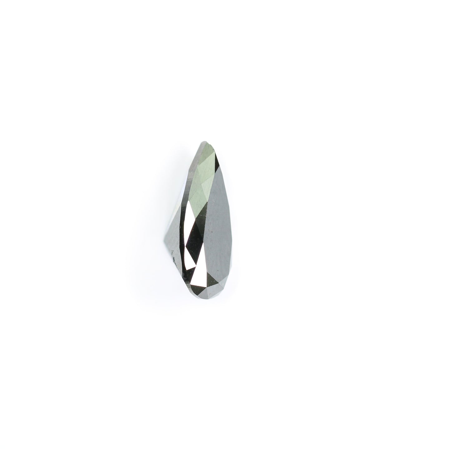 2.82 CT Pear Shape Black Diamond | Unique Elegance for Special Occasions | Perfect for Custom Gold Ring Designs