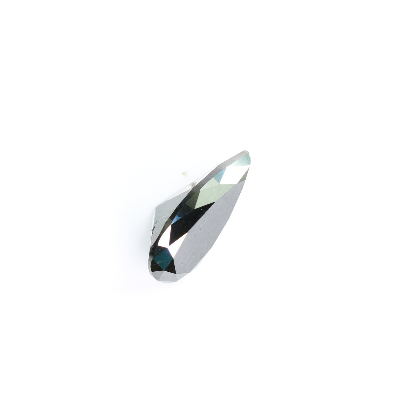 2.82 CT Pear Shape Black Diamond | Unique Elegance for Special Occasions | Perfect for Custom Gold Ring Designs