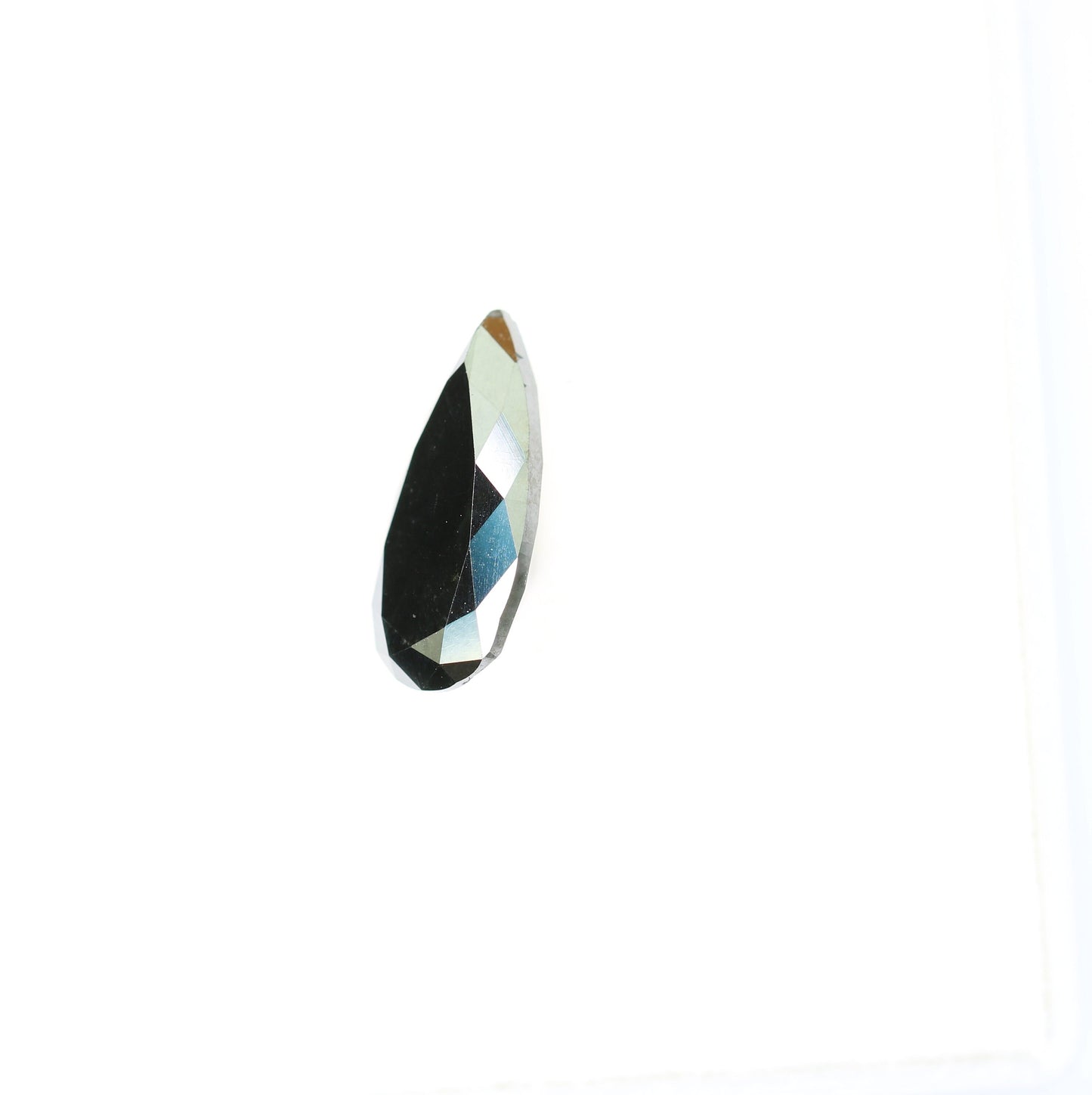 2.82 CT Pear Shape Black Diamond | Unique Elegance for Special Occasions | Perfect for Custom Gold Ring Designs