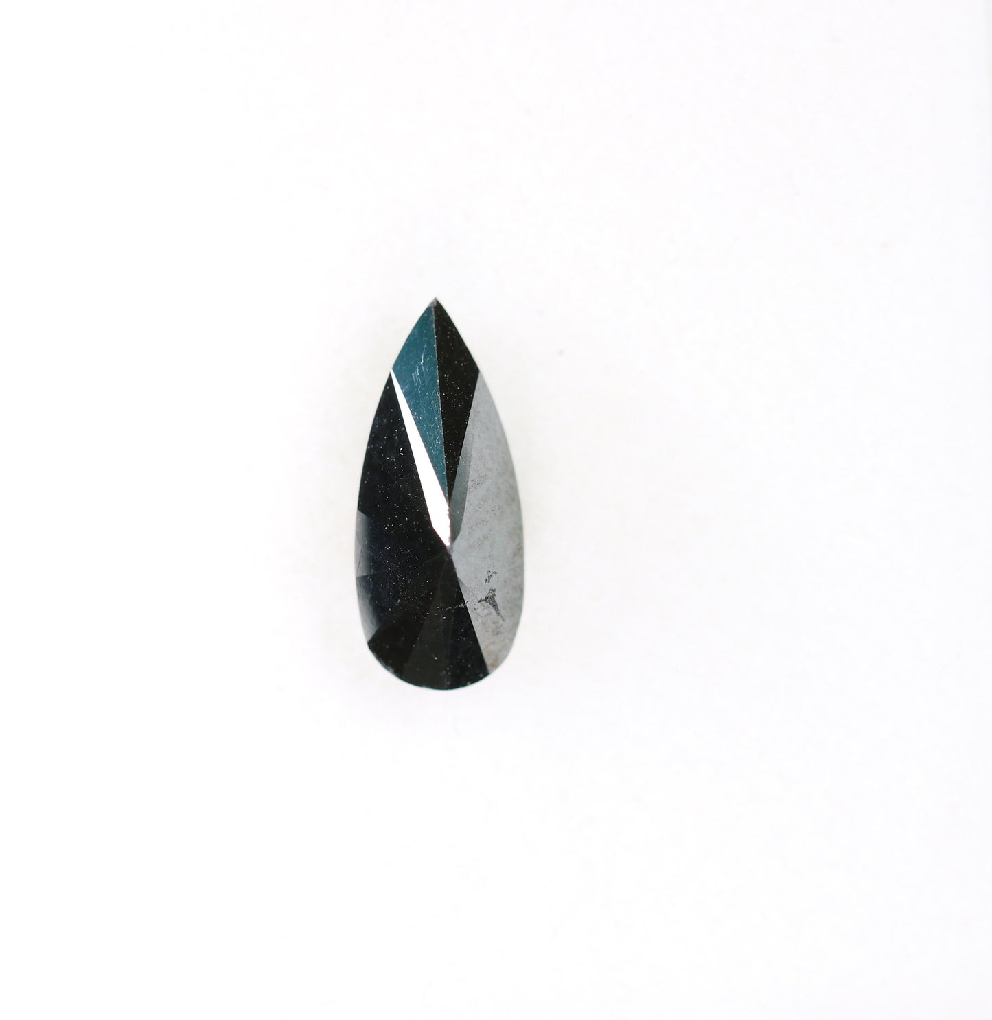2.82 CT Pear Shape Black Diamond | Unique Elegance for Special Occasions | Perfect for Custom Gold Ring Designs