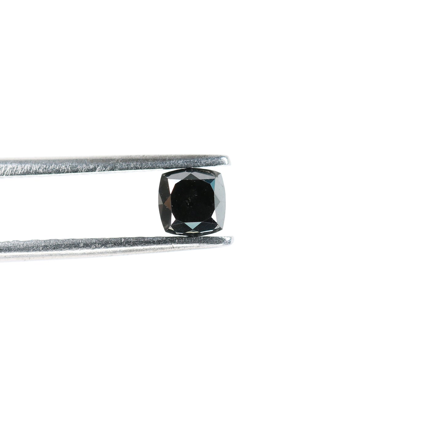 0.36 CT Cushion Shape Fancy Black Diamond for Engagement Jewelry, Pendant, Gold Ring Gemstone