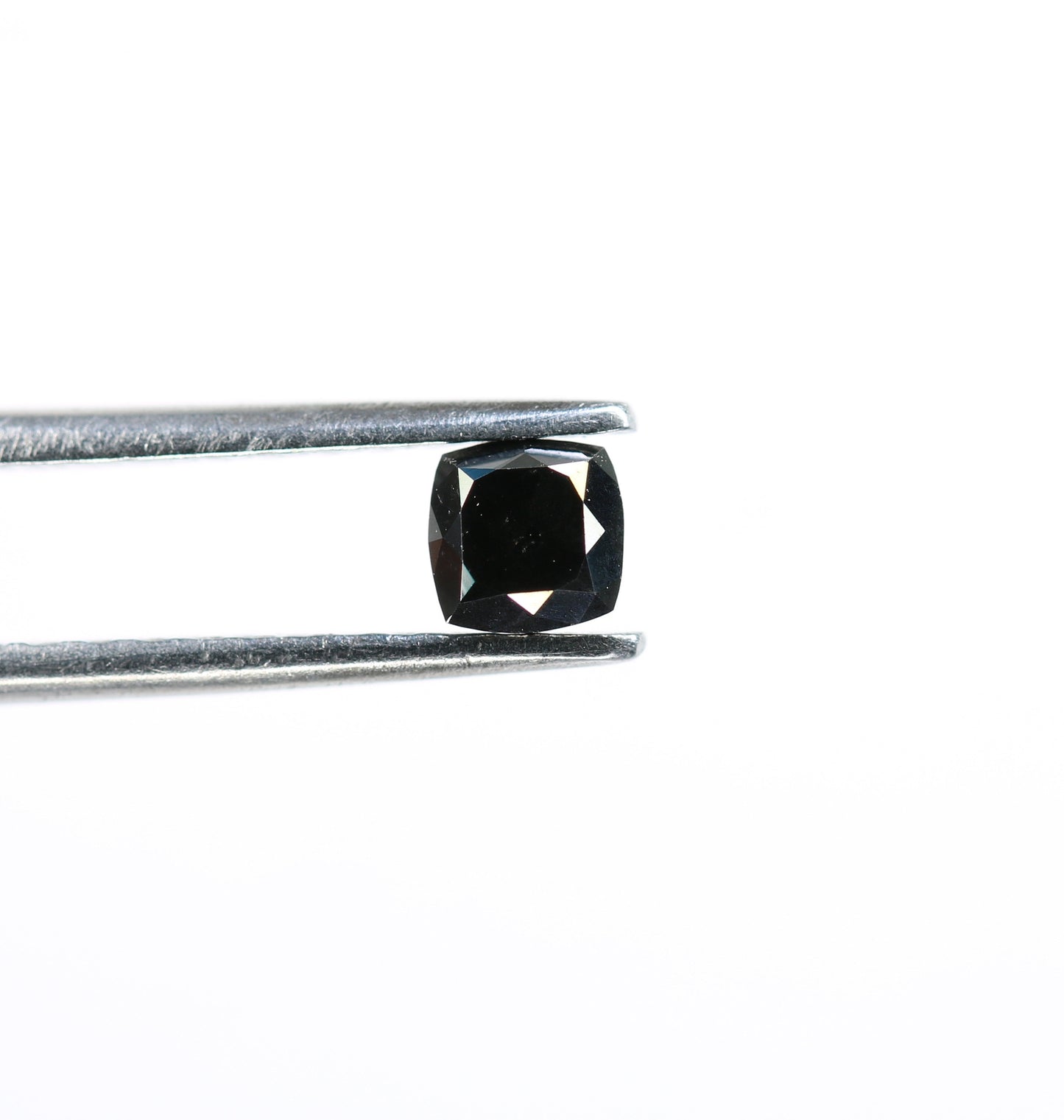 0.36 CT Cushion Shape Fancy Black Diamond for Engagement Jewelry, Pendant, Gold Ring Gemstone