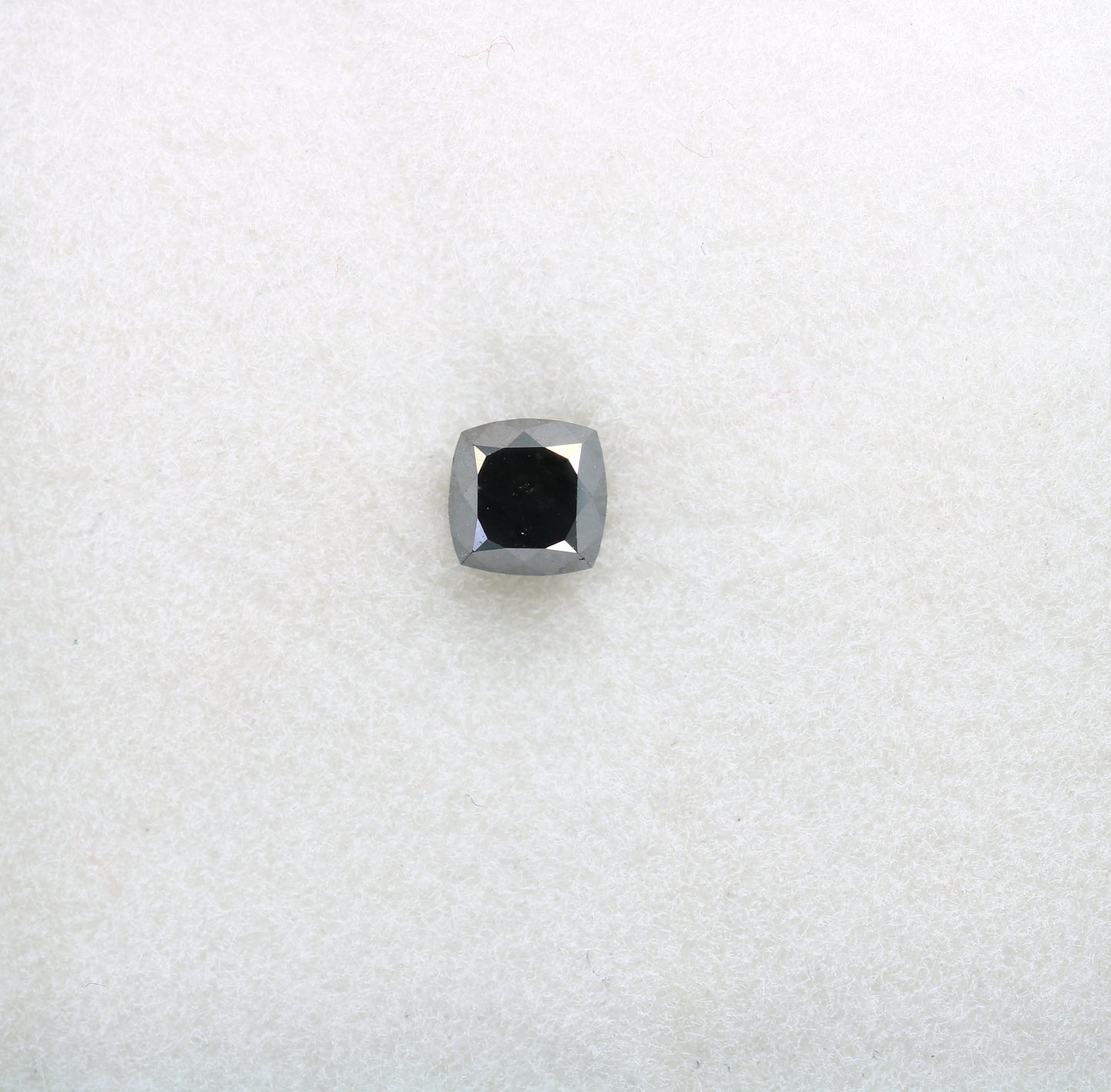 0.36 CT Cushion Shape Fancy Black Diamond for Engagement Jewelry, Pendant, Gold Ring Gemstone