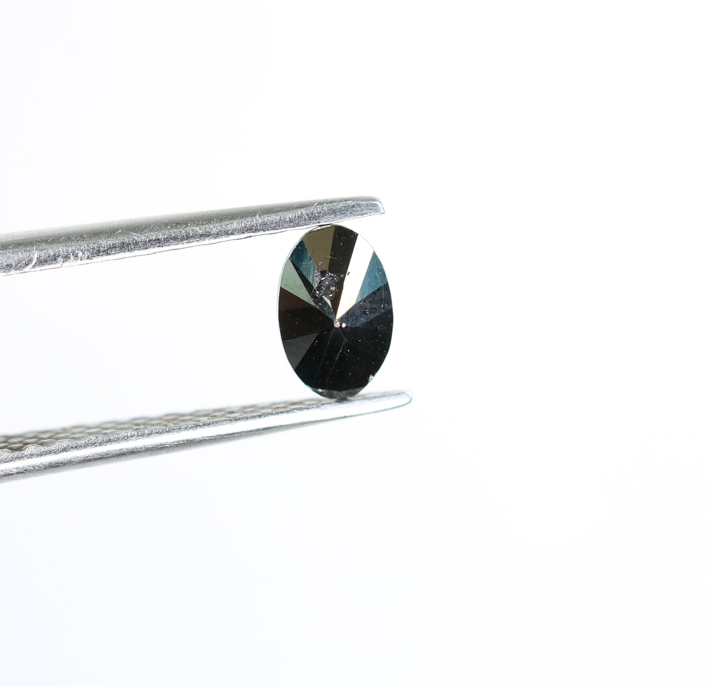 Sophisticated 0.42 CT Fancy Oval Black Diamond Engagement Ring, Ultimate Gift for Him or Her, Gold Ring Gemstone