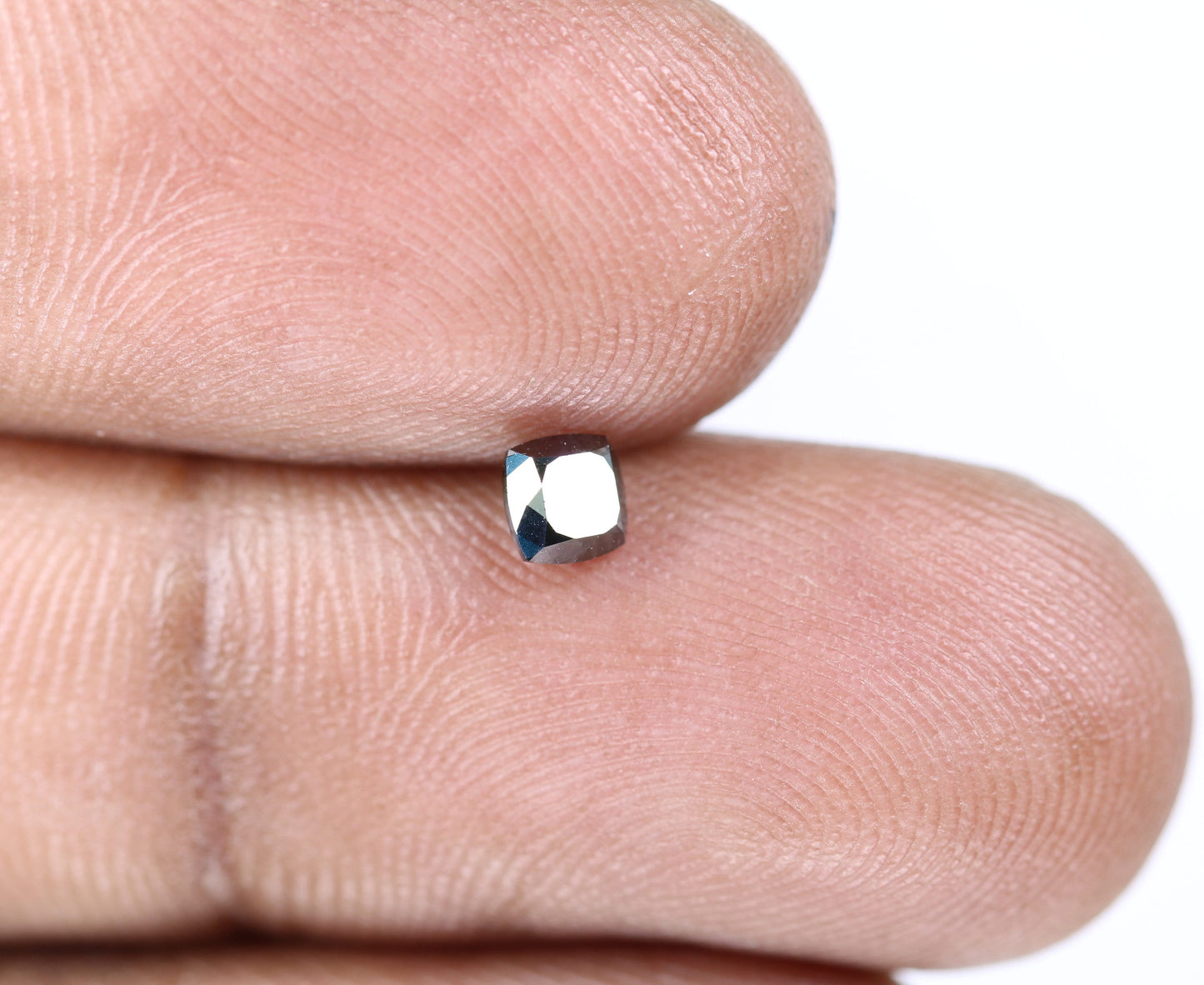 0.36 CT Cushion Shape Fancy Black Diamond for Engagement Jewelry, Pendant, Gold Ring Gemstone