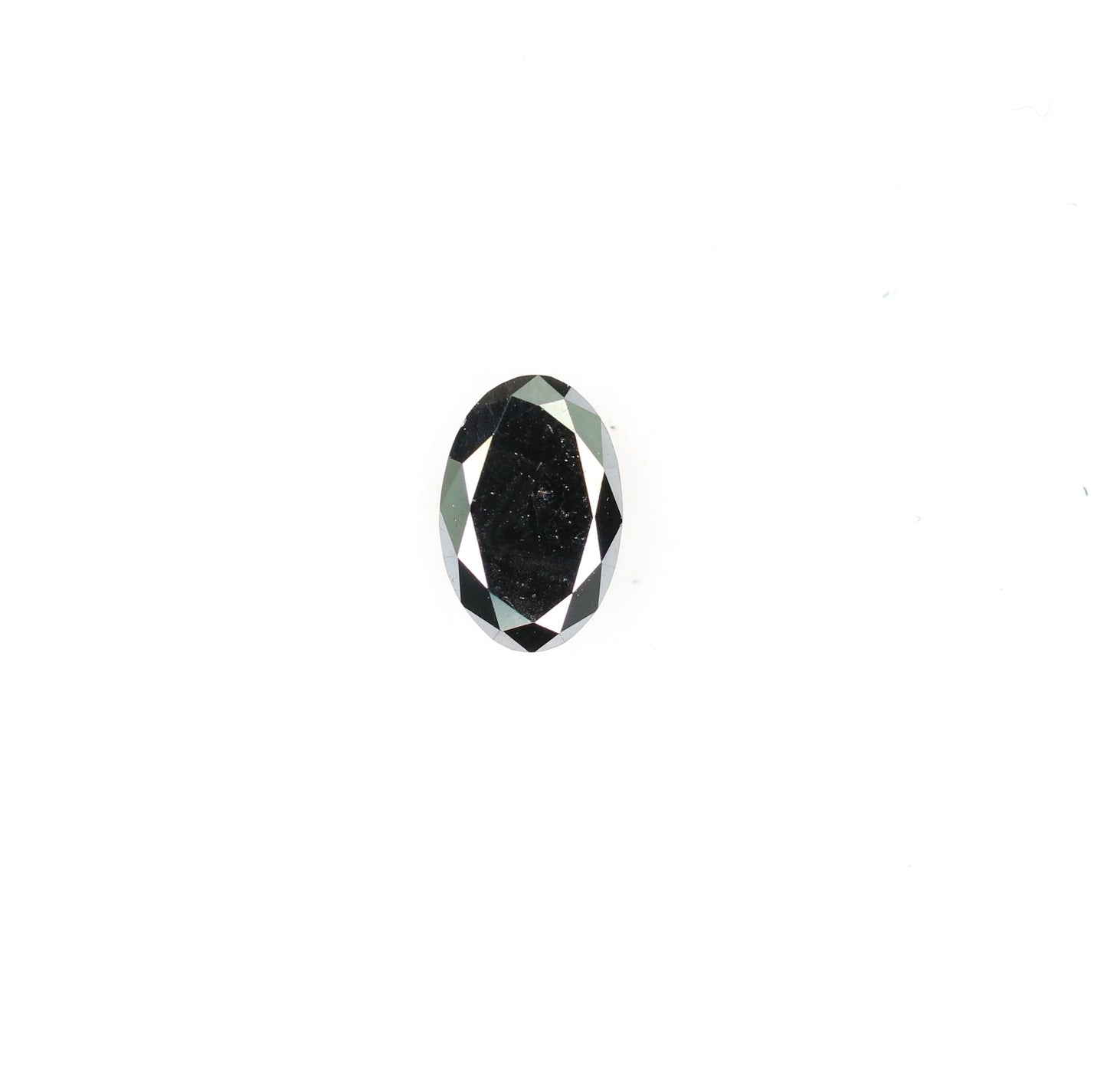 Sophisticated 0.42 CT Fancy Oval Black Diamond Engagement Ring, Ultimate Gift for Him or Her, Gold Ring Gemstone
