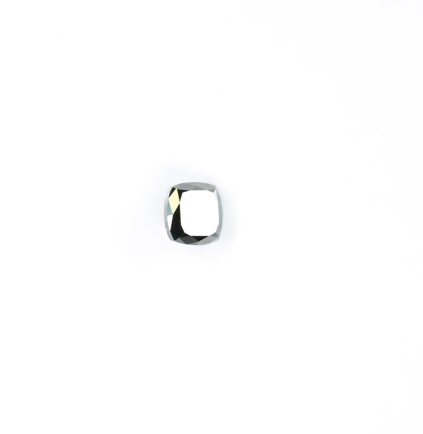 0.36 CT Cushion Shape Black Diamond for Wedding Ring, Engagement Ring, Gift for Her, Gold Ring Gemstone