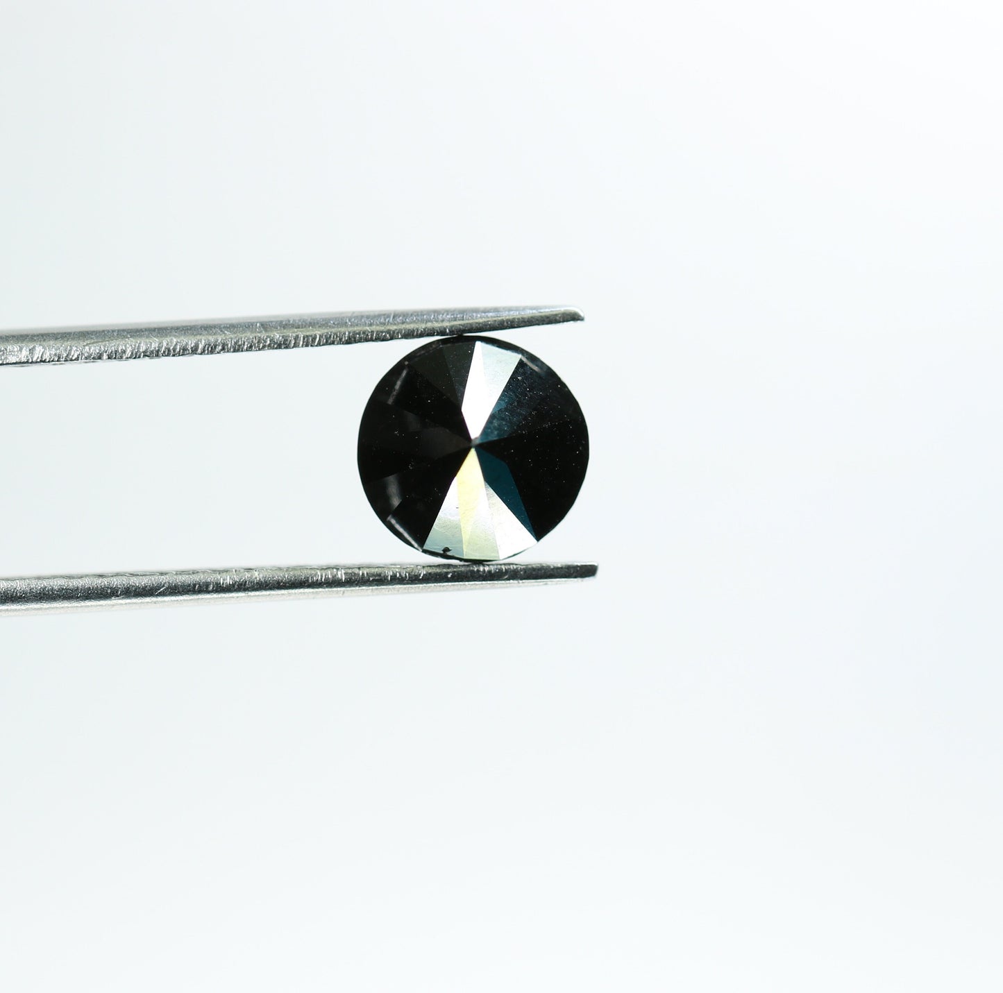 2.11 CT Fancy Black Round Brilliant Diamond | Perfect for Engagement or Wedding Rings | Unique Gift for Her | Custom Gold Ring Setting