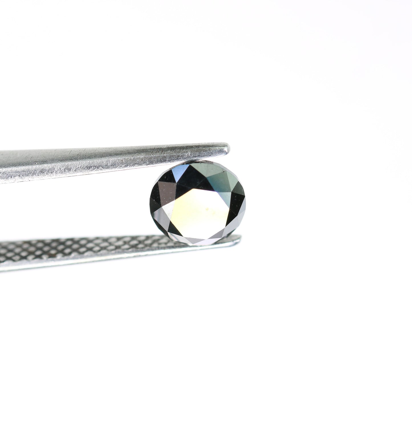 1.95 CT Black Round Brilliant Cut Natural Diamond | Ideal for Wedding Ring | Gift for Girlfriend or Wife | Custom Gold Ring Setting