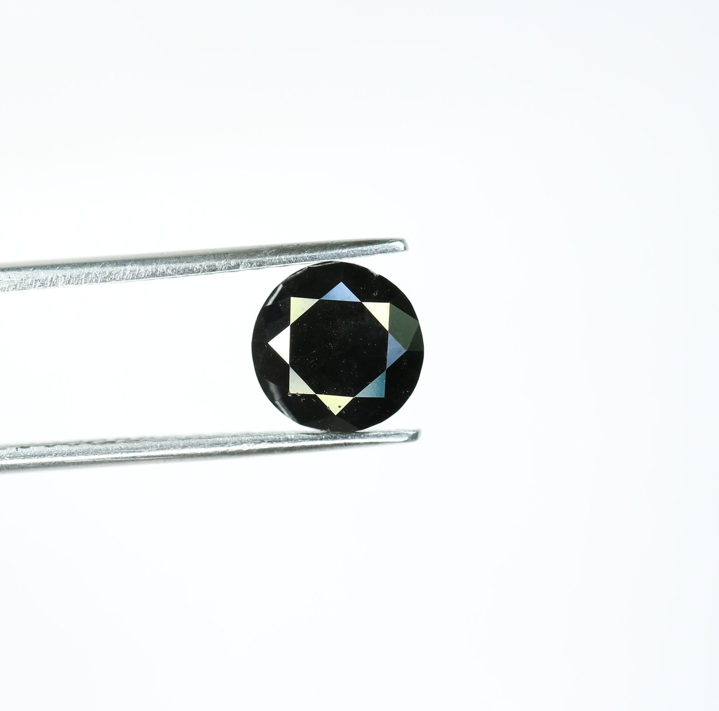 2.11 CT Fancy Black Round Brilliant Diamond | Perfect for Engagement or Wedding Rings | Unique Gift for Her | Custom Gold Ring Setting