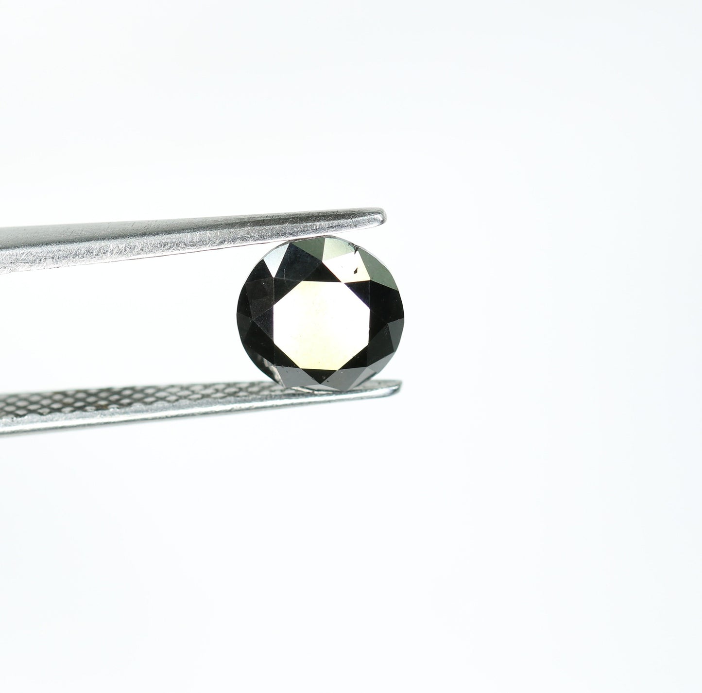 2.11 CT Fancy Black Round Brilliant Diamond | Perfect for Engagement or Wedding Rings | Unique Gift for Her | Custom Gold Ring Setting
