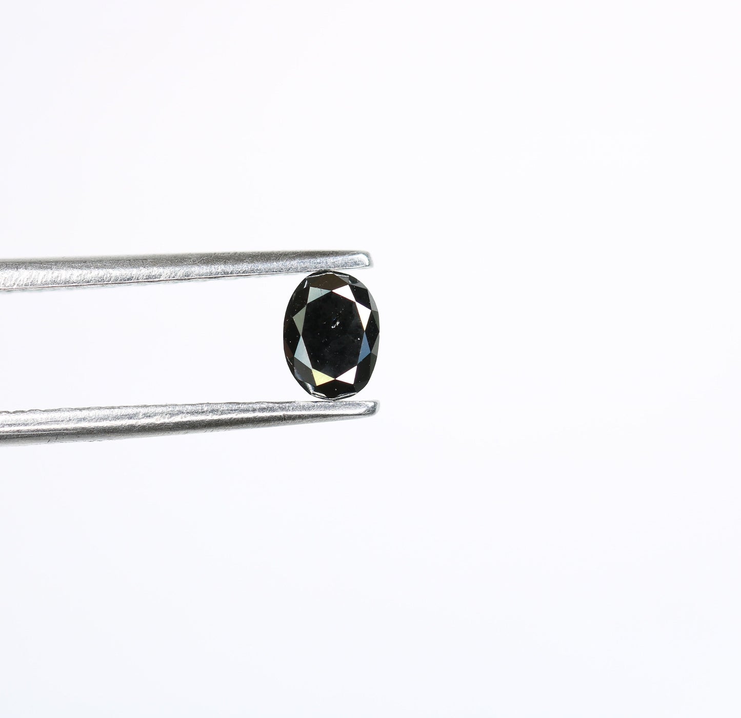 0.29 CT Fancy Oval Black Rustic Diamond for Statement Jewelry, Pendant, Gift for Her, Wedding Gift, Gold Ring