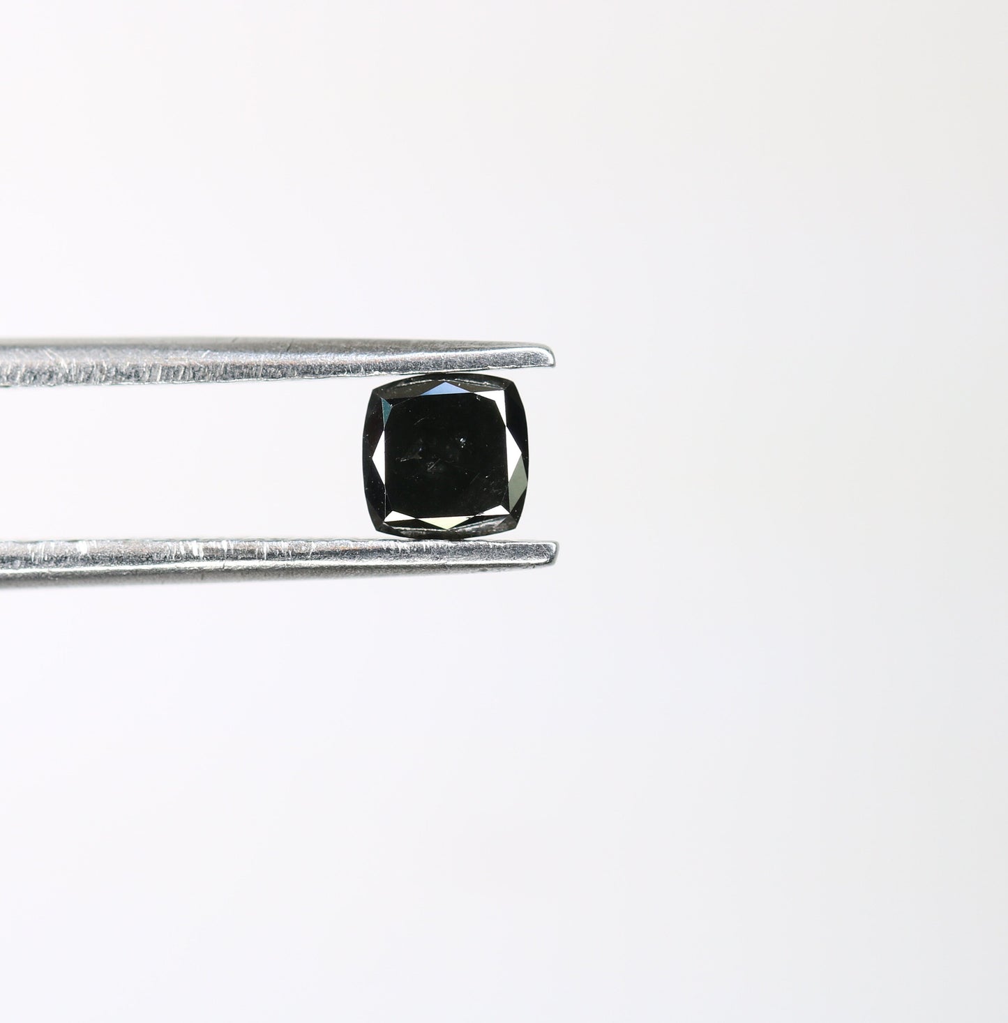 0.32 CT Cushion Shape Loose Black Diamond for Statement Jewelry, Gift for Girlfriend or Wife, Gold Ring Gemstone