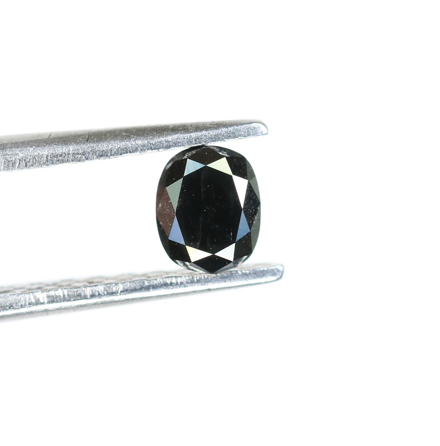 0.35 CT Loose Oval Black Natural Diamond for Engagement Ring, Anniversary Gift, Gift for Girlfriend or Wife, Gold Ring