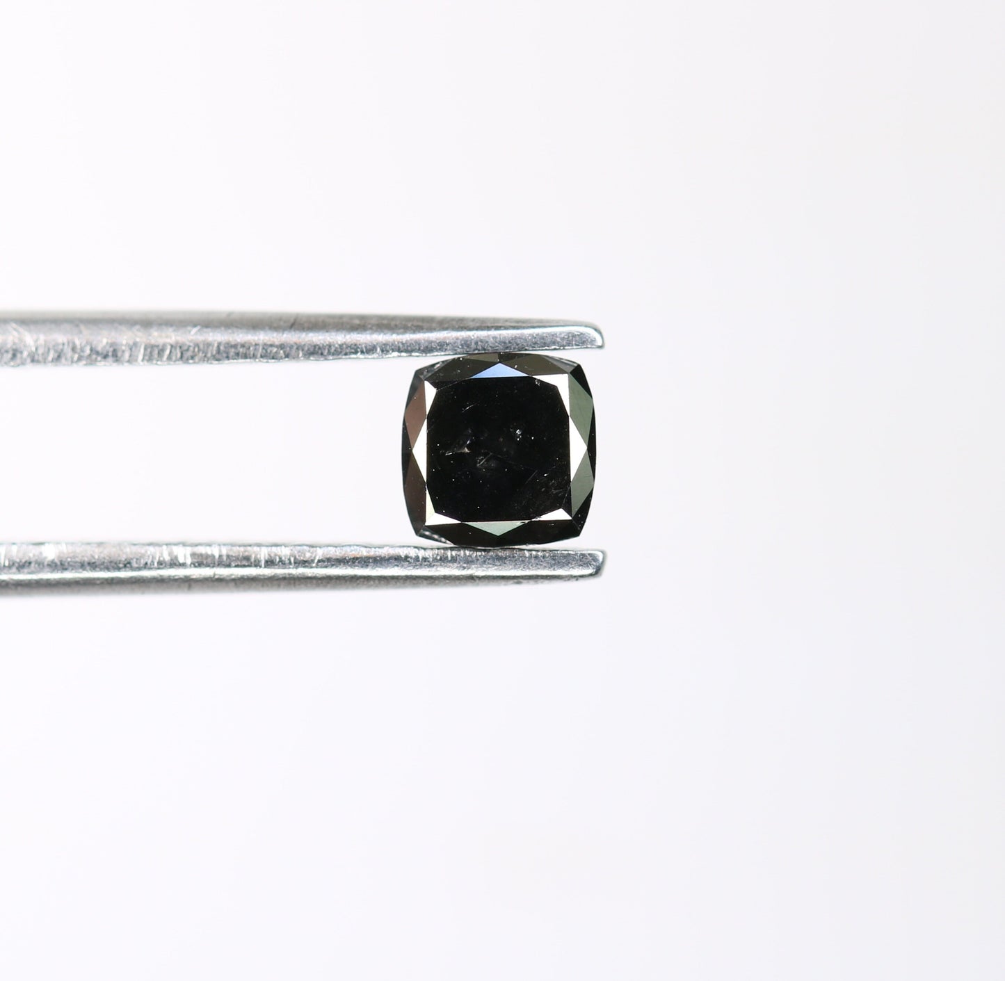 0.32 CT Cushion Shape Loose Black Diamond for Statement Jewelry, Gift for Girlfriend or Wife, Gold Ring Gemstone