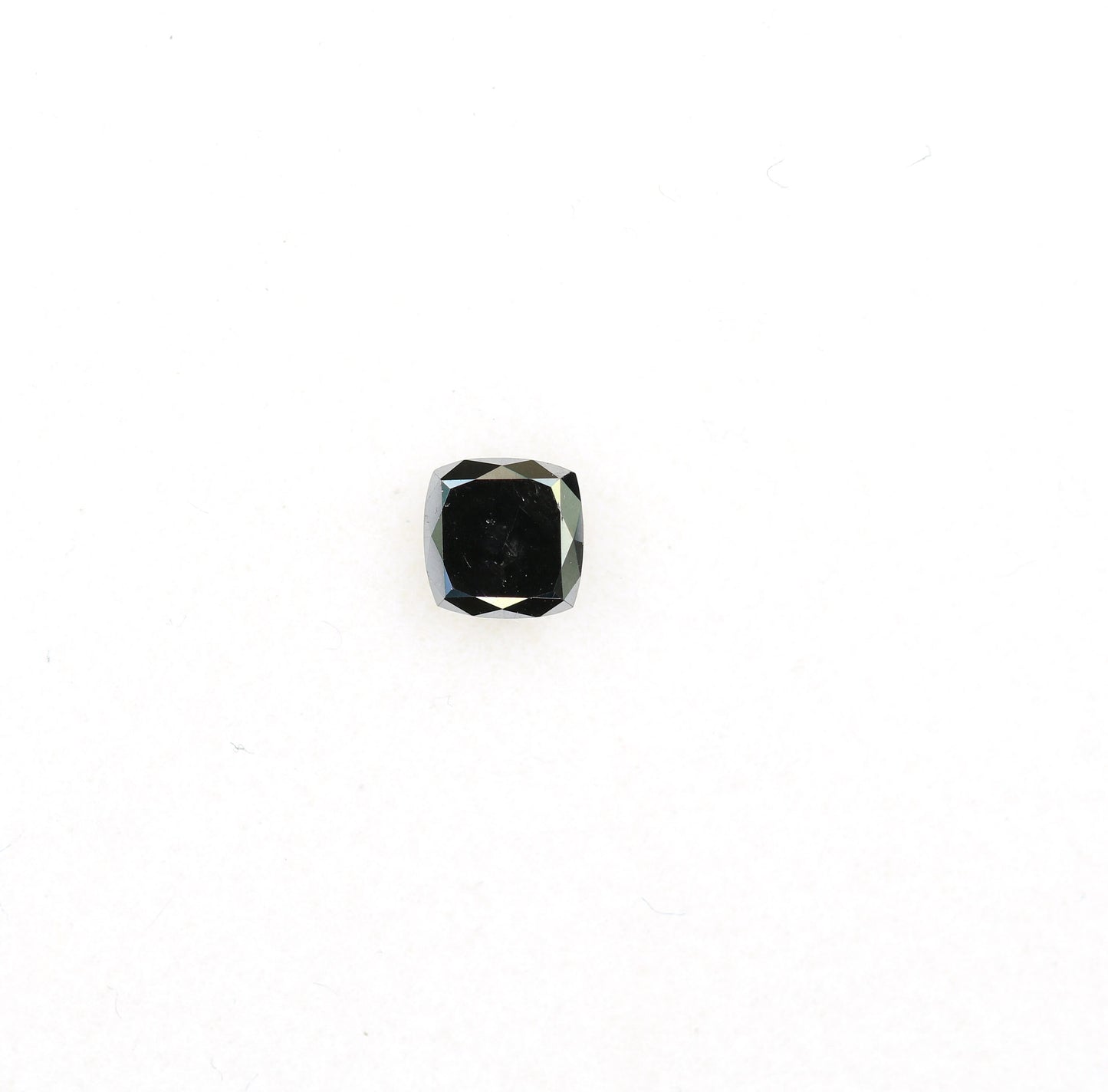 0.32 CT Cushion Shape Loose Black Diamond for Statement Jewelry, Gift for Girlfriend or Wife, Gold Ring Gemstone