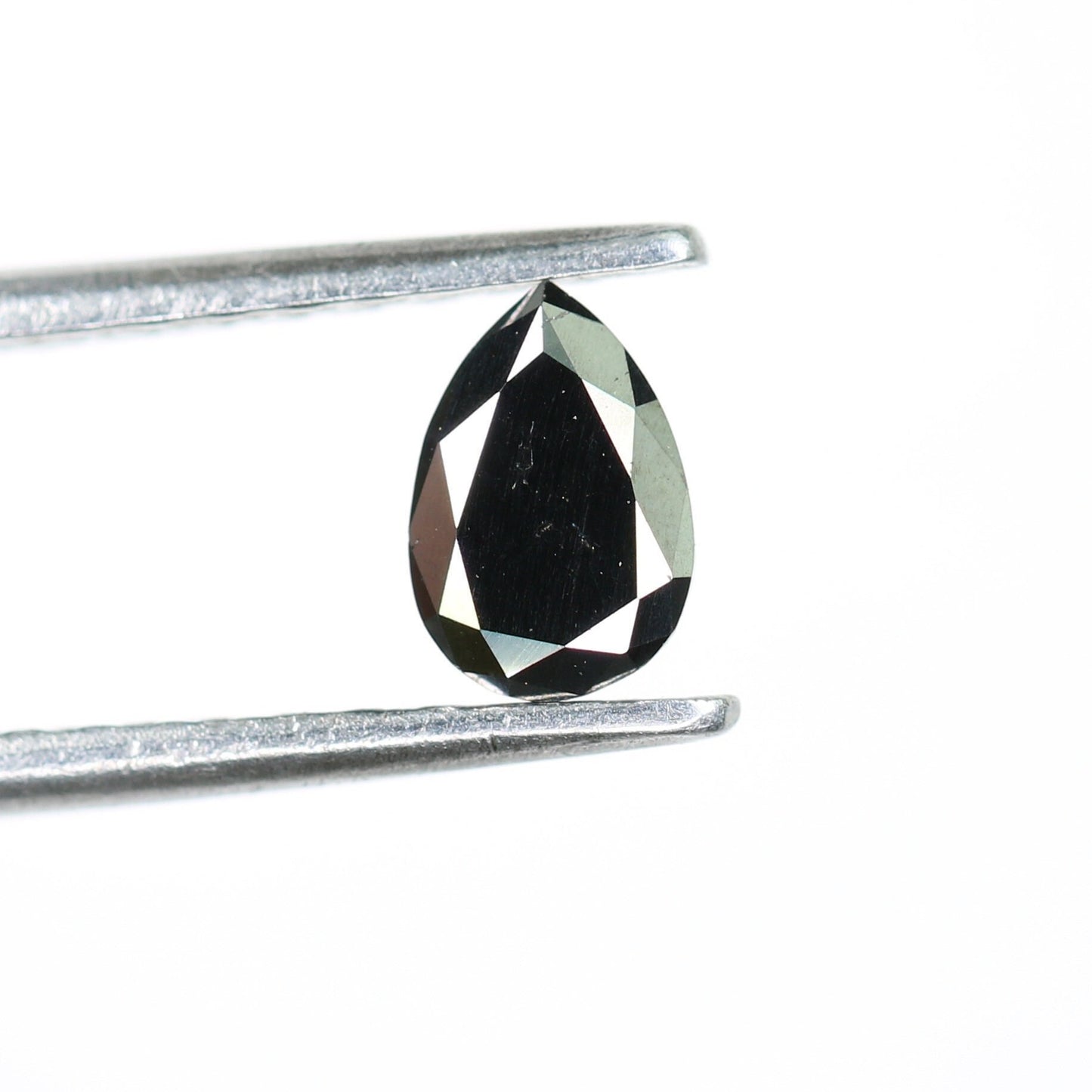 0.51 CT Pear Shape Natural Black Diamond for Pendant | Ideal for Engagement Ring | Unique Pear Black Diamond | Perfect Gift for Women |