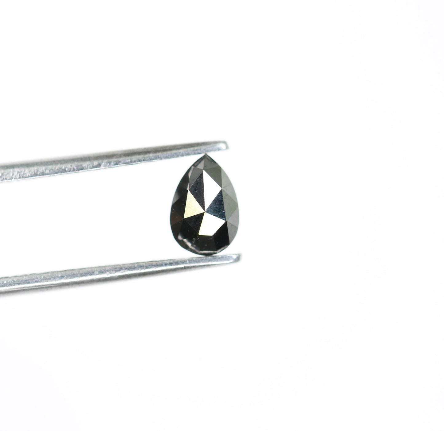 0.51 CT Pear Shape Natural Black Diamond for Pendant | Ideal for Engagement Ring | Unique Pear Black Diamond | Perfect Gift for Women |