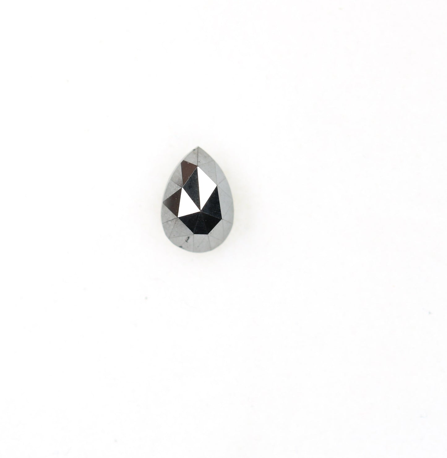0.51 CT Pear Shape Natural Black Diamond for Pendant | Ideal for Engagement Ring | Unique Pear Black Diamond | Perfect Gift for Women |