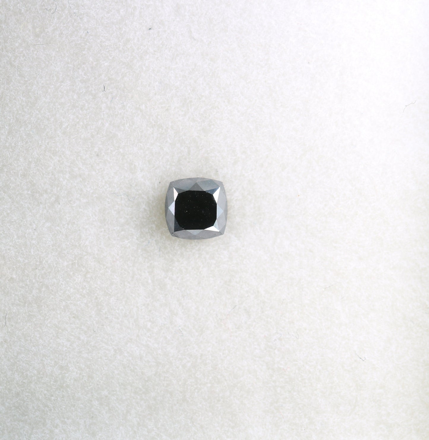 0.32 CT Fancy Cushion Black Loose Diamond for Wedding Jewelry, Pendant, Gift for Her, Gold Ring